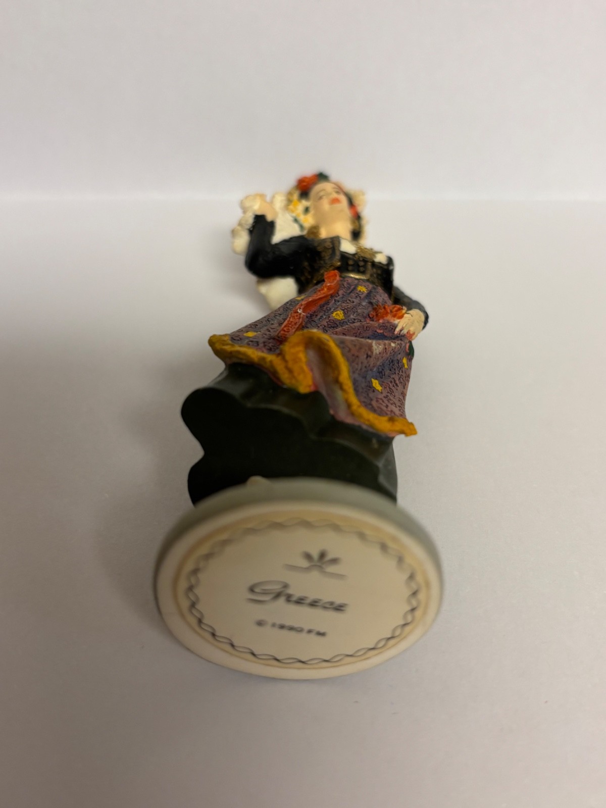 Vintage Franklin Mint Figurine Worlds Most Beautiful Brides Greece 1990