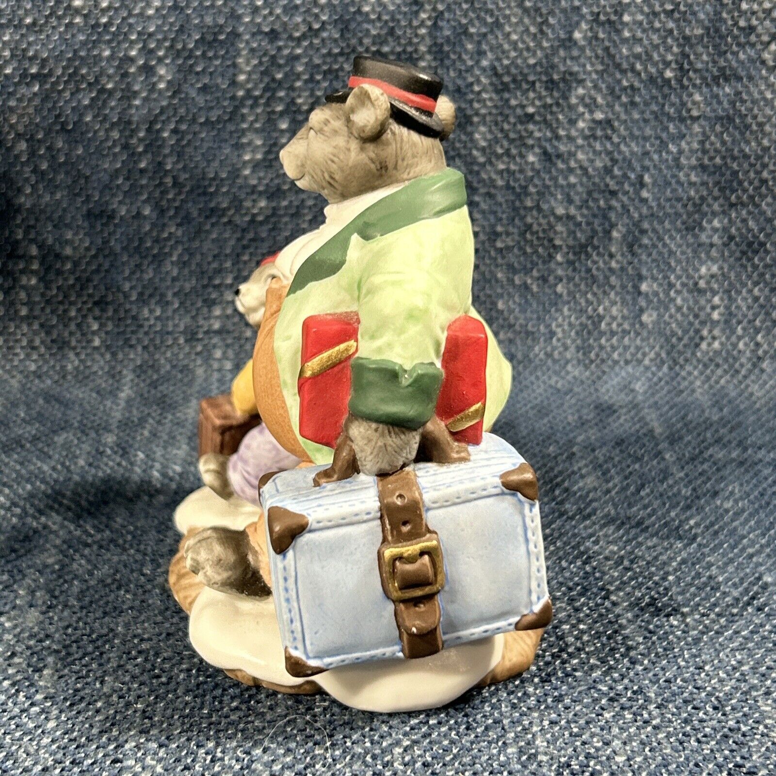 Fitz and Floyd Holiday Hamlet Mr. Grizzly Enchanted Forest Collection 1993 Box