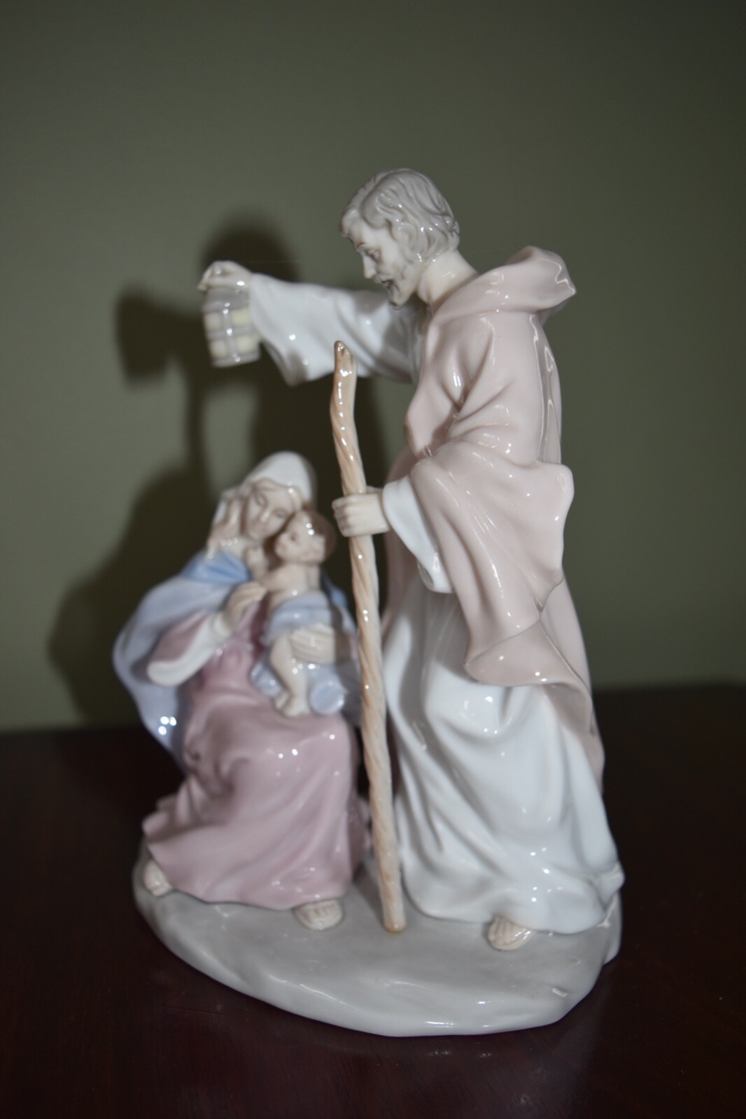 Holy Family Virgin Mary St. Joseph Baby Jesus Nativity Roman Figurine Valencia