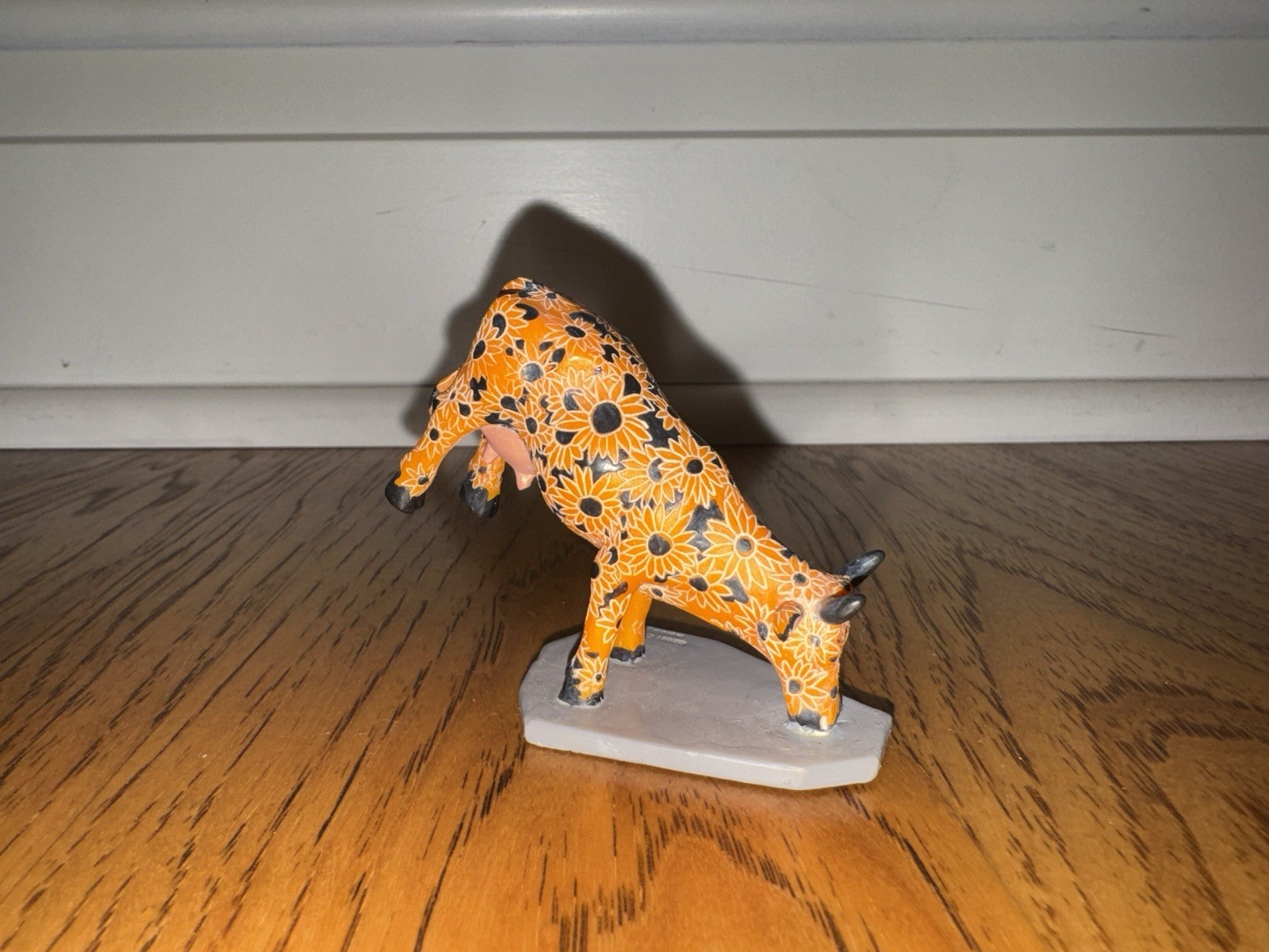 CowParade Moo Minis Lot of 4 Floral Grazing Starry Night Mini Cow Figurines