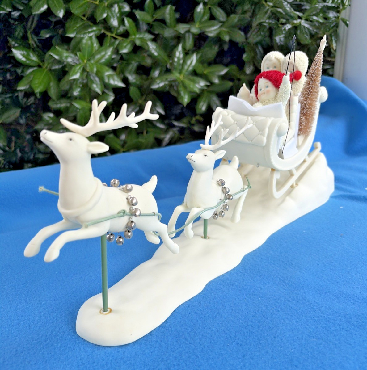 NIB Vintage Dept 56 Snowbabies – Up, Up, And Away #796016