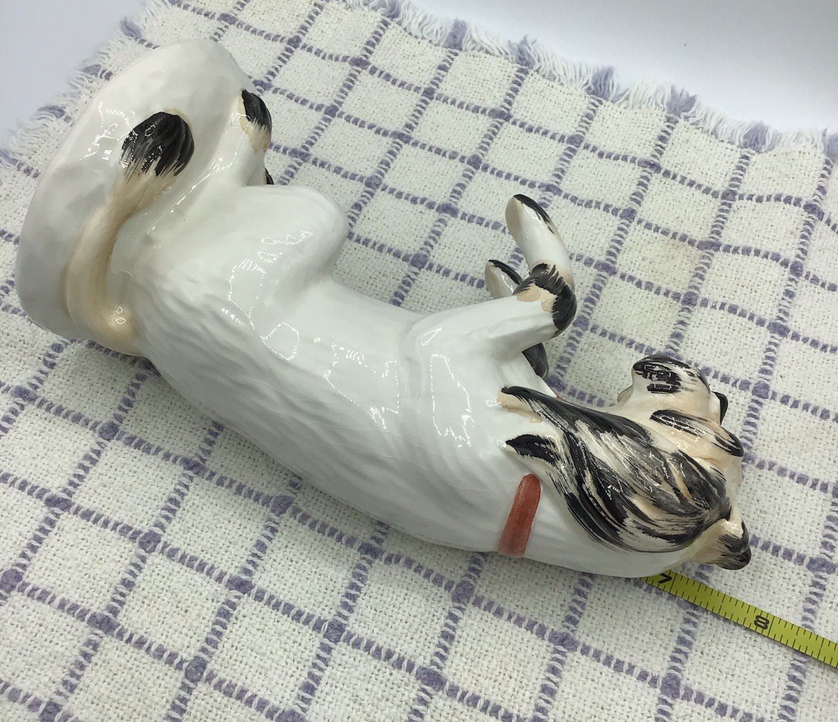Chelsea House Port Royal Ceramic Standing Shih Tzu – Made In Italy, 7.5” Signed