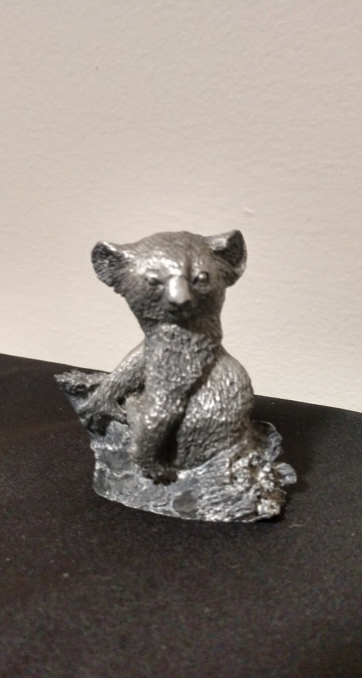 KOALA THE BRONZE MENAGERIE N.H. DEATON SIGNED 2″ tall 1978 vintage