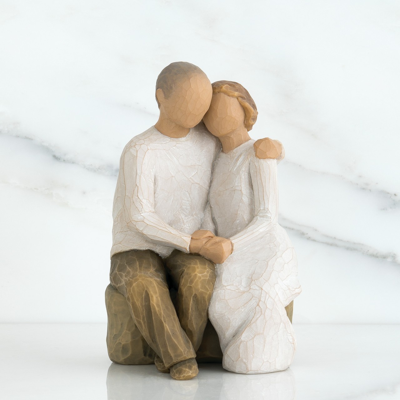 Willow Tree Anniversary Figurine Susan Lordi Couple Seated Figure Gift