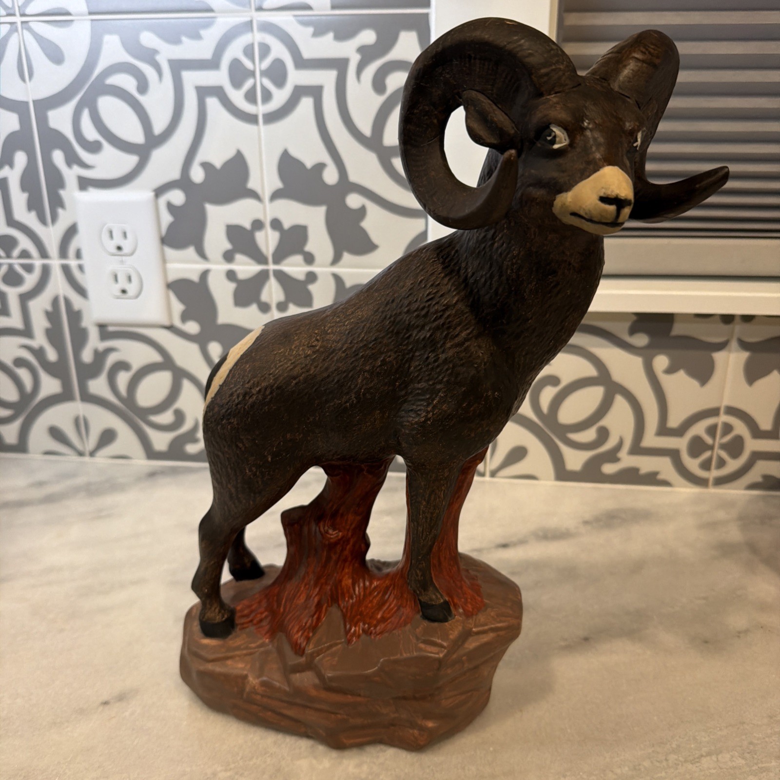 Vintage Kentucky Ky Mold Co. 1975 Big Horn Ram