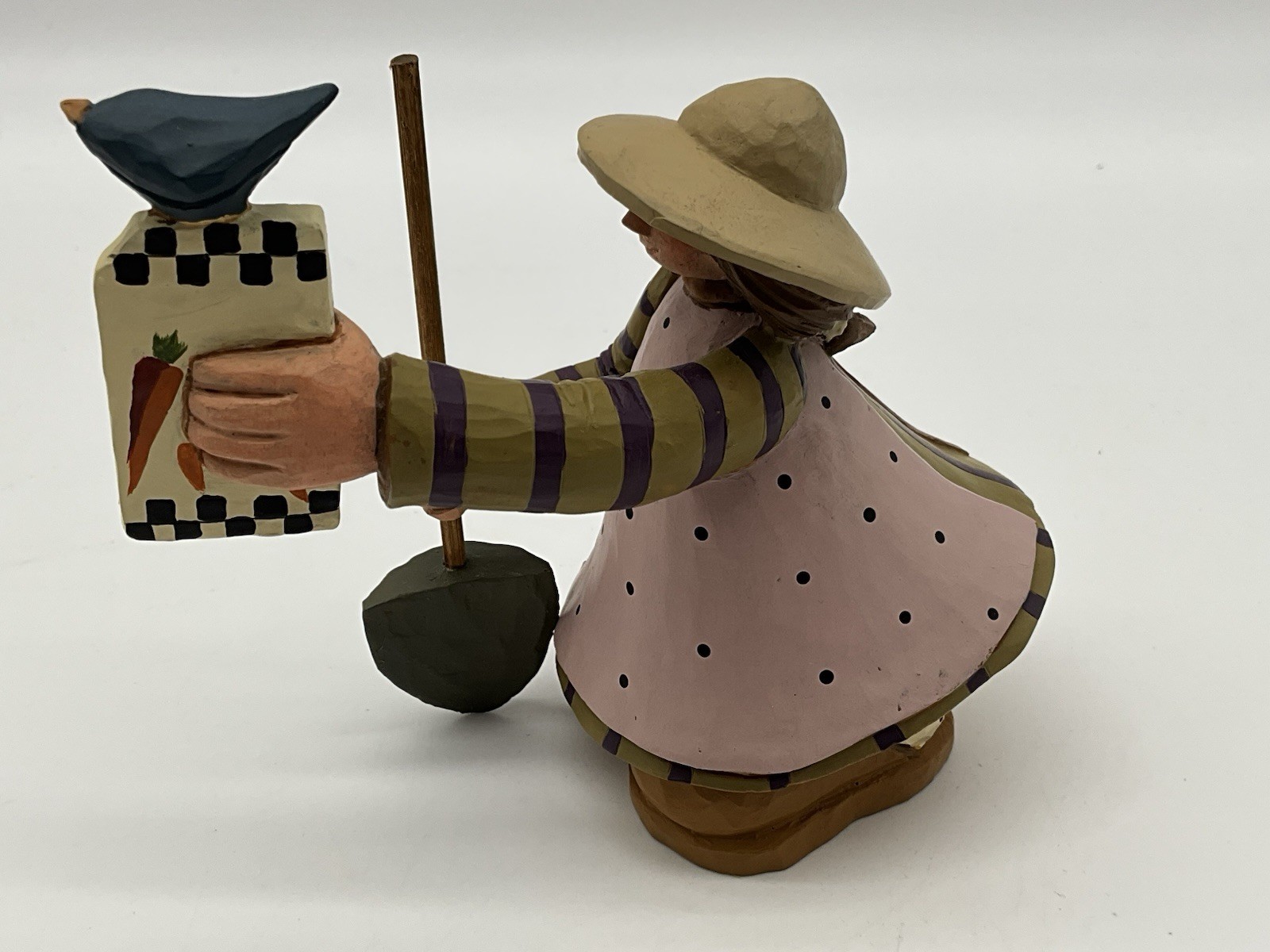 Willeraye Studio “Farmers Market” First Time Gardener Figurine Vintage 2000