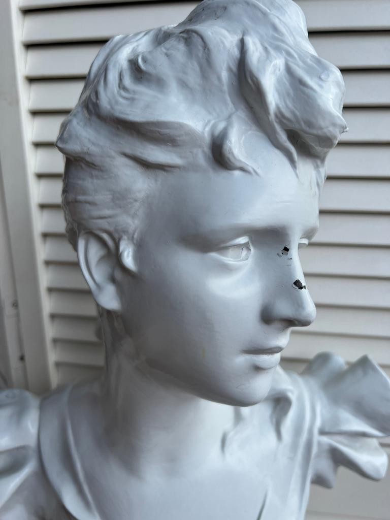 Vintage Austin Productions Sculpture Woman Jeanette Georges-Charles Coudray