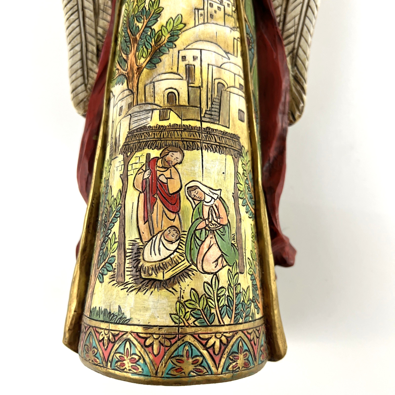 Joseph’s Studio Nativity Angel 16″ Figurine Star Shall Guide Us Roman Christmas