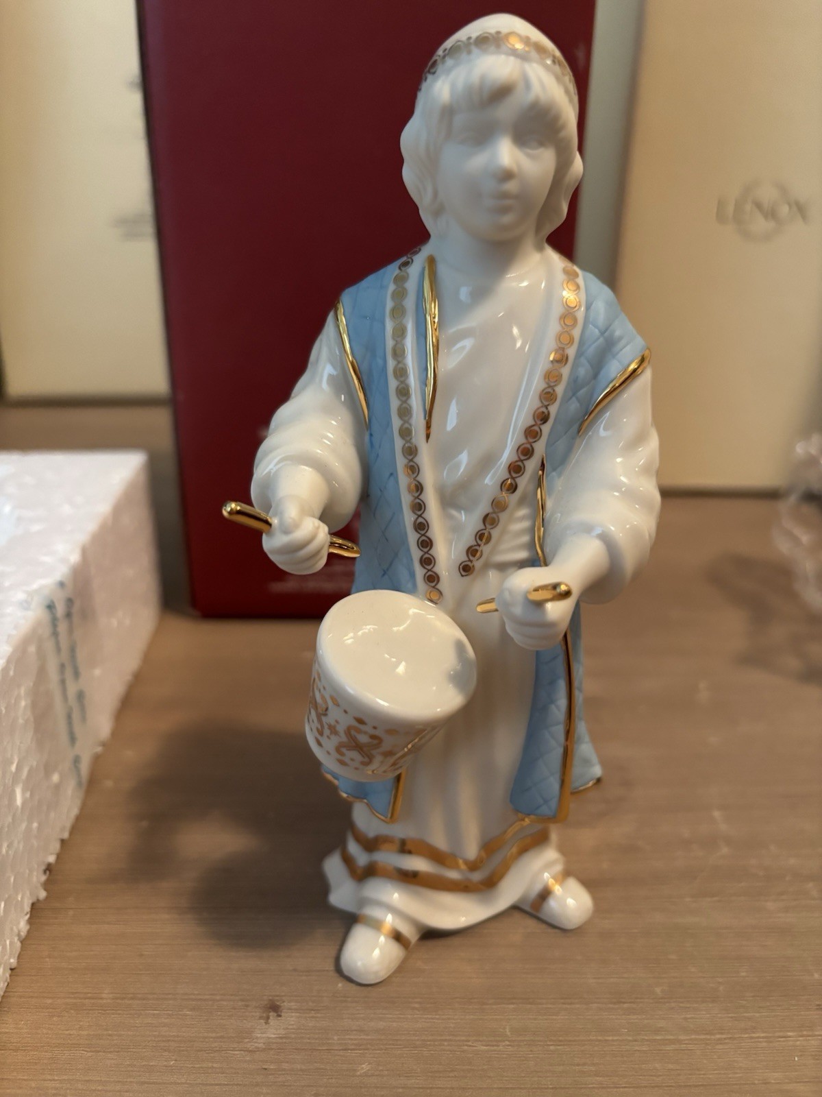 Drummer Boy Lenox First Blessing Nativity Christmas Figurine 6386106