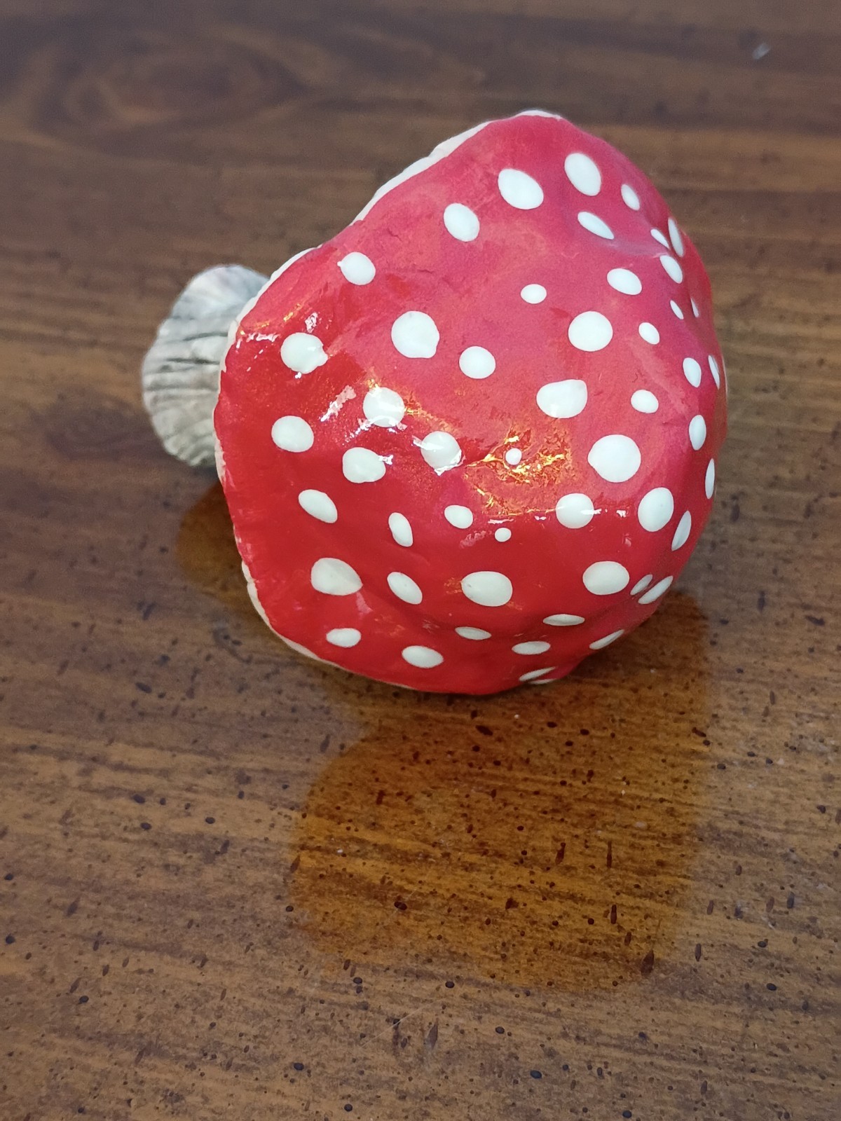 Mushroom Sculpture Ceramic Figurine