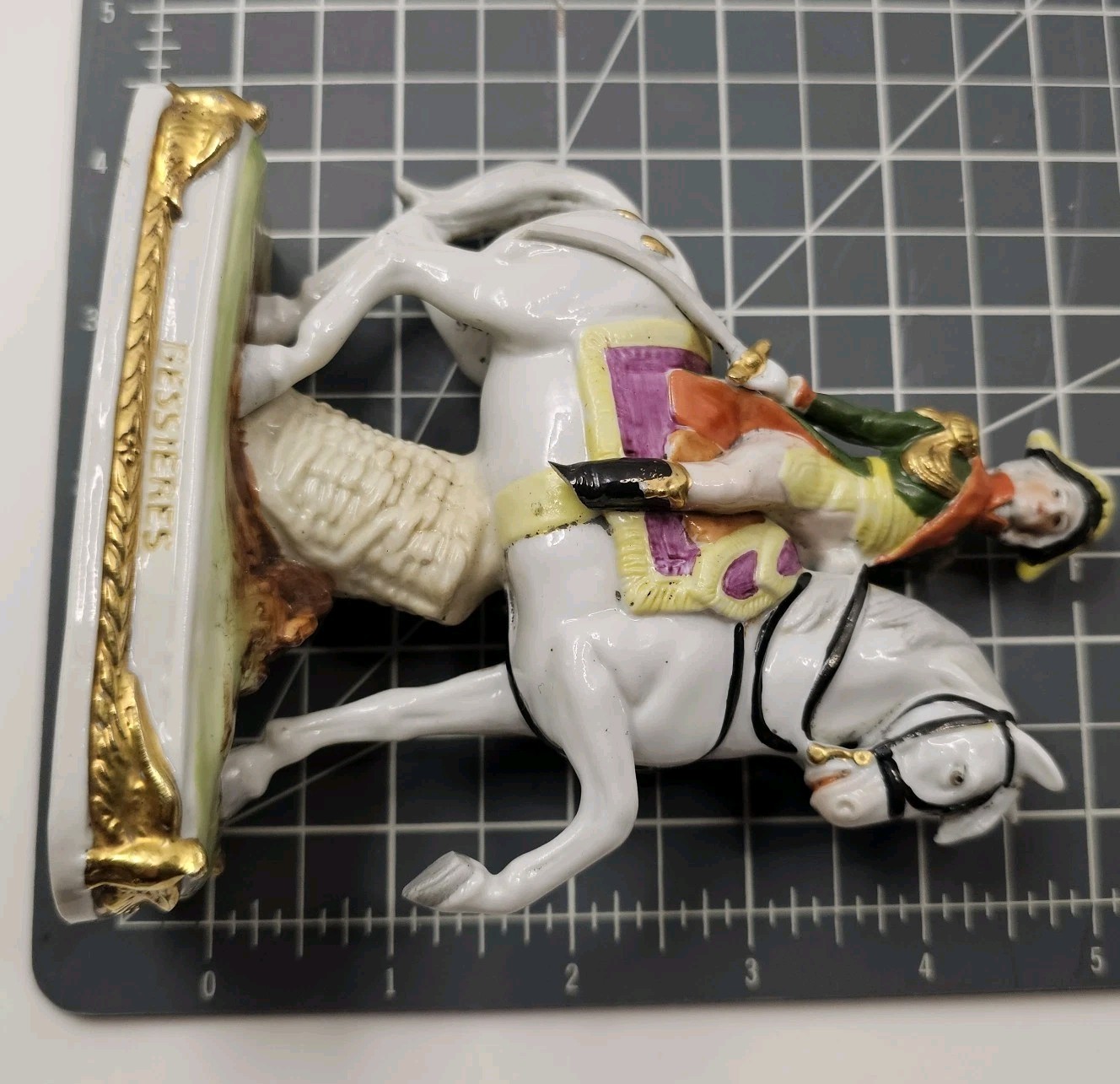 German Scheibe Alsbach Porcelain Jean-Baptiste Bessieres French General *READ*