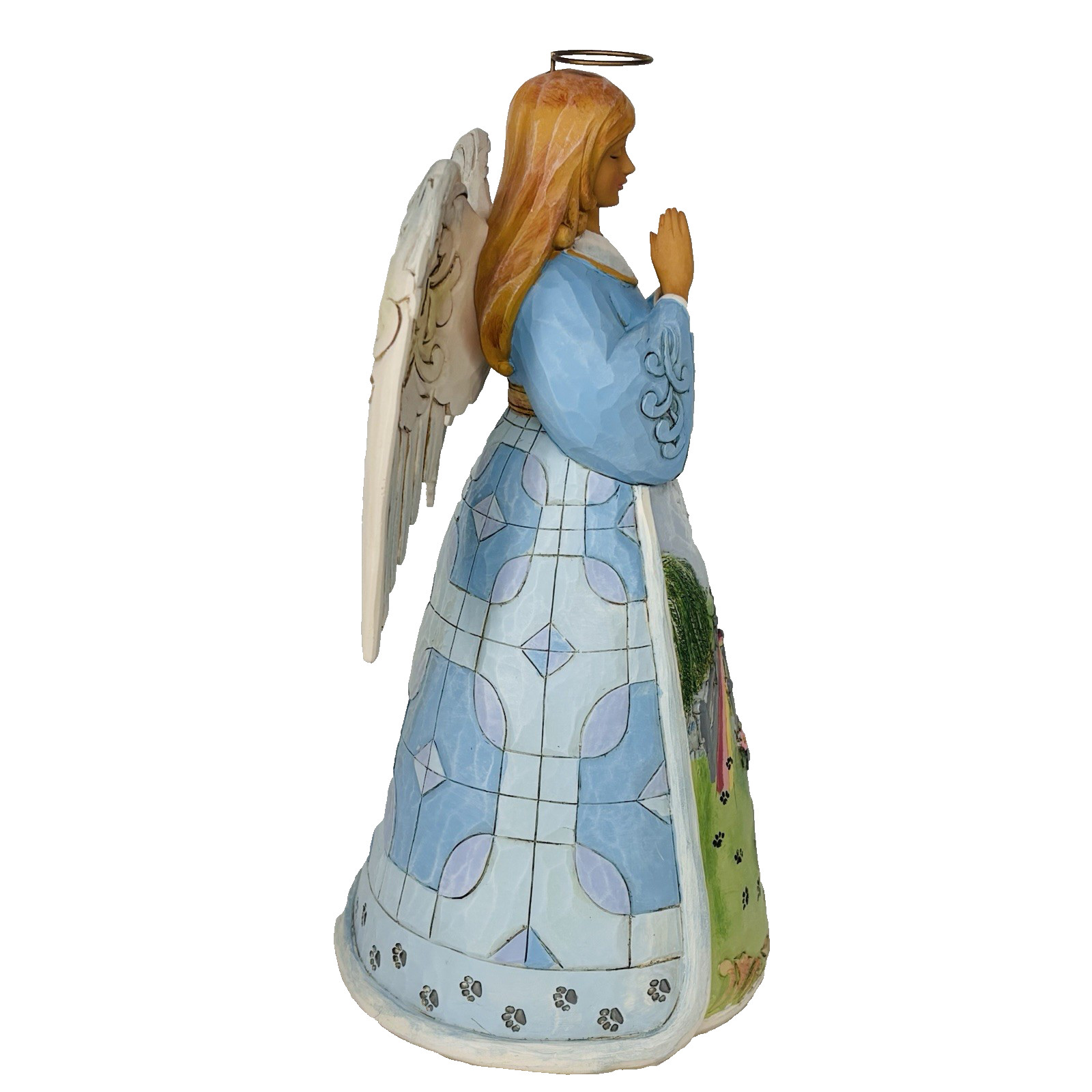 Jim Shore Rainbow Bridge Pet Bereavement Angel 6008762 Just This Side Of Heaven