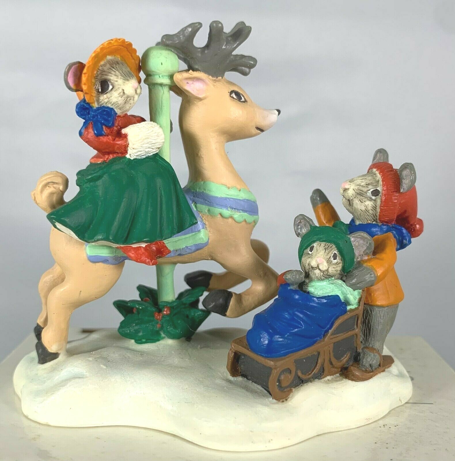 AVON CAROUSEL WONDERLAND MINIATURES COLLECTION “HAVE A NICE RIDE”