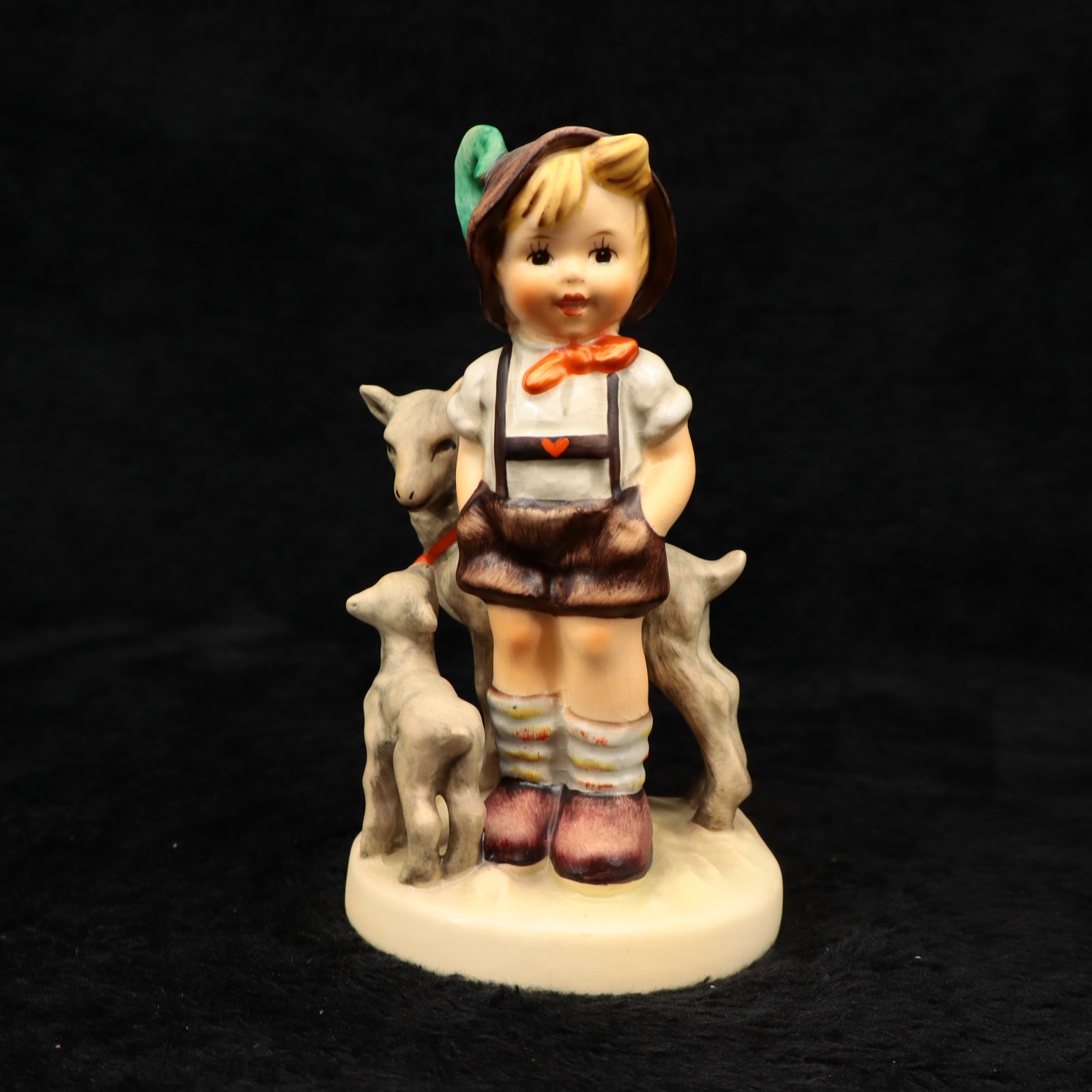 VTG Goebel Hummel Little Goat Herder HUM 200/0 TMK-6 W Germany 1976 4.5″
