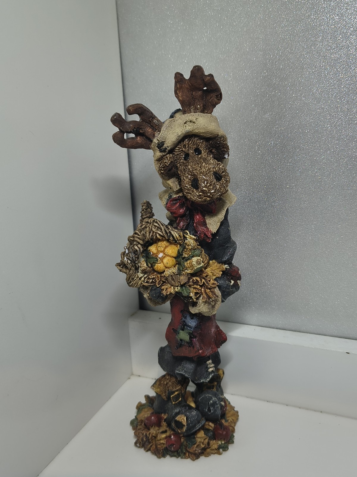 1990s Figurines Set Boyds Bears and Friends Folkstone Moose Collection