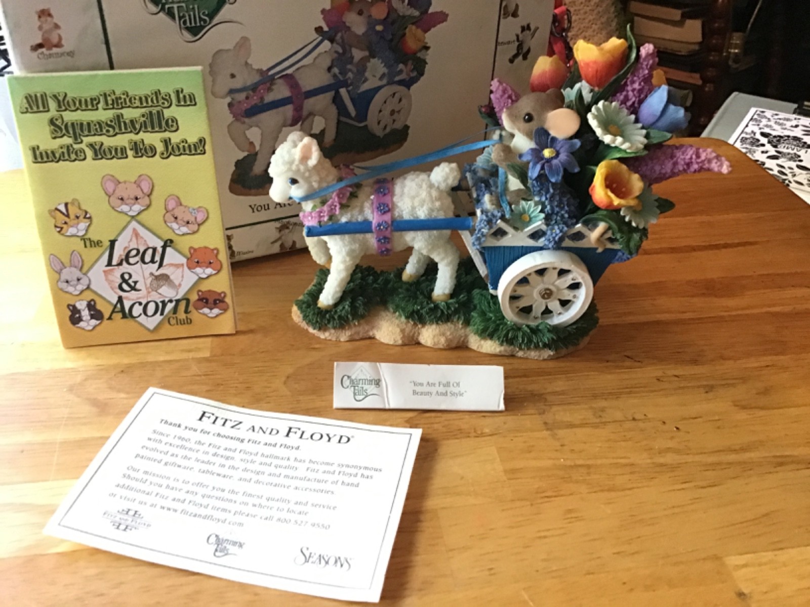 Signed by Dean Griff! ~ Charming Tails ~ You Are Full of Beauty And Style