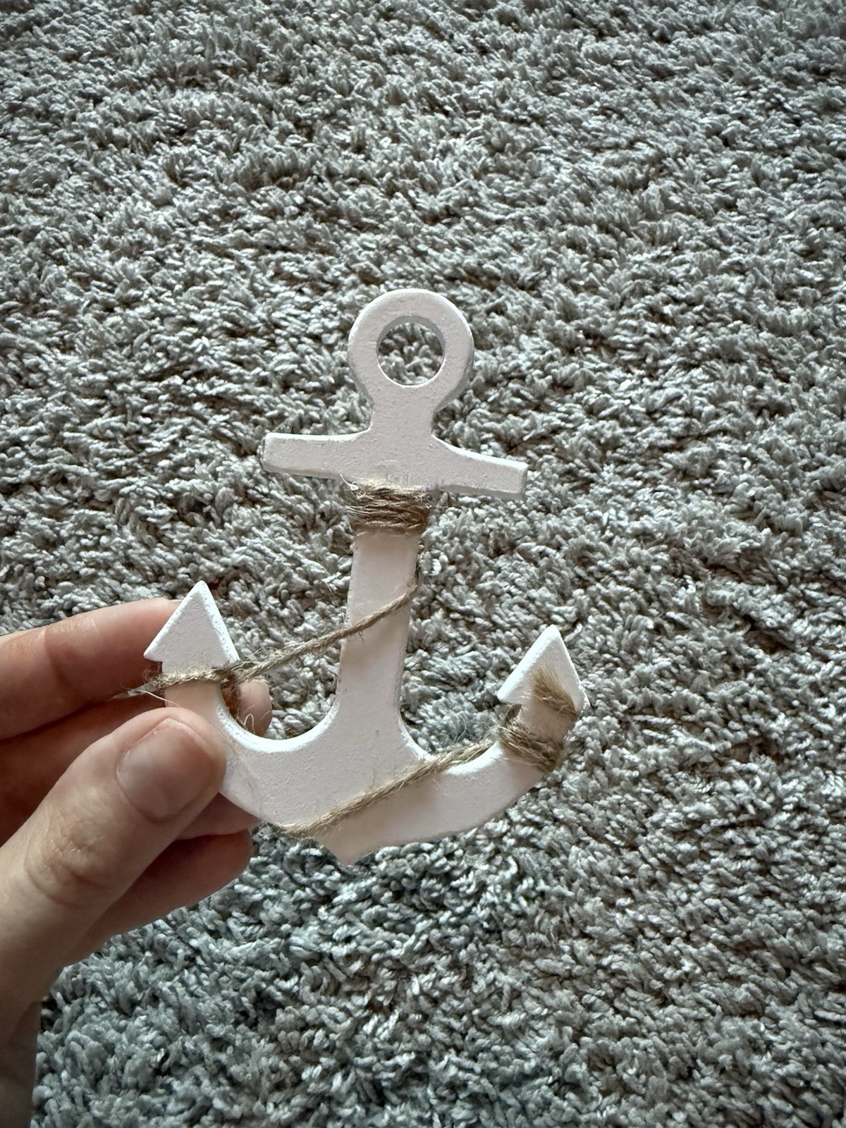 Hand painted Coastal Themes Figurines – Lighthouse, Anchor, And Sailboat
