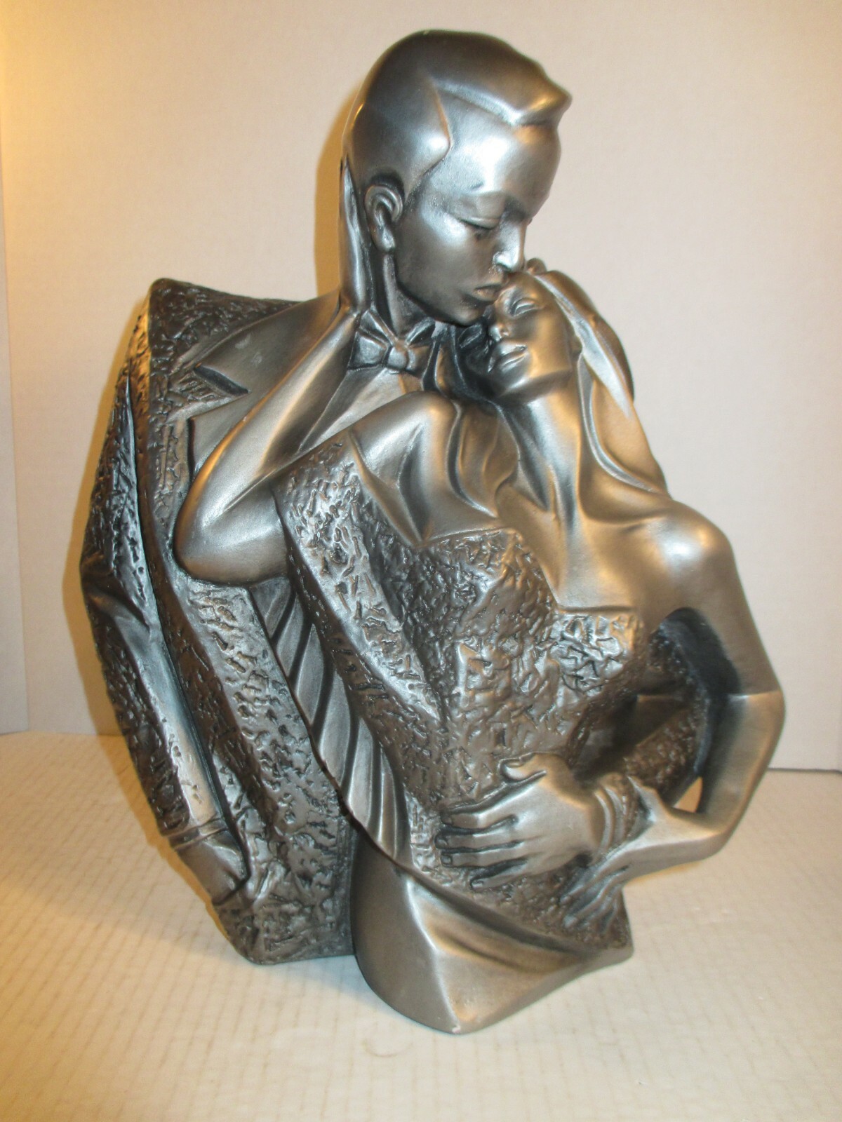Vintage 1990 Alexander Danel Austin Productions Sculpture Lovers petit ce soir