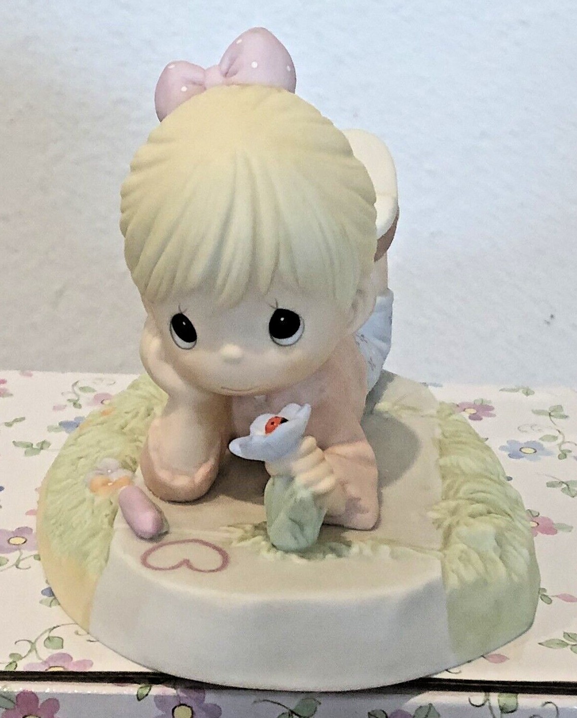 2003 VINTAGE PRECIOUS MOMENTS “BLESSED WITH SMALL MIRACLES” FIGURINE IN BOX