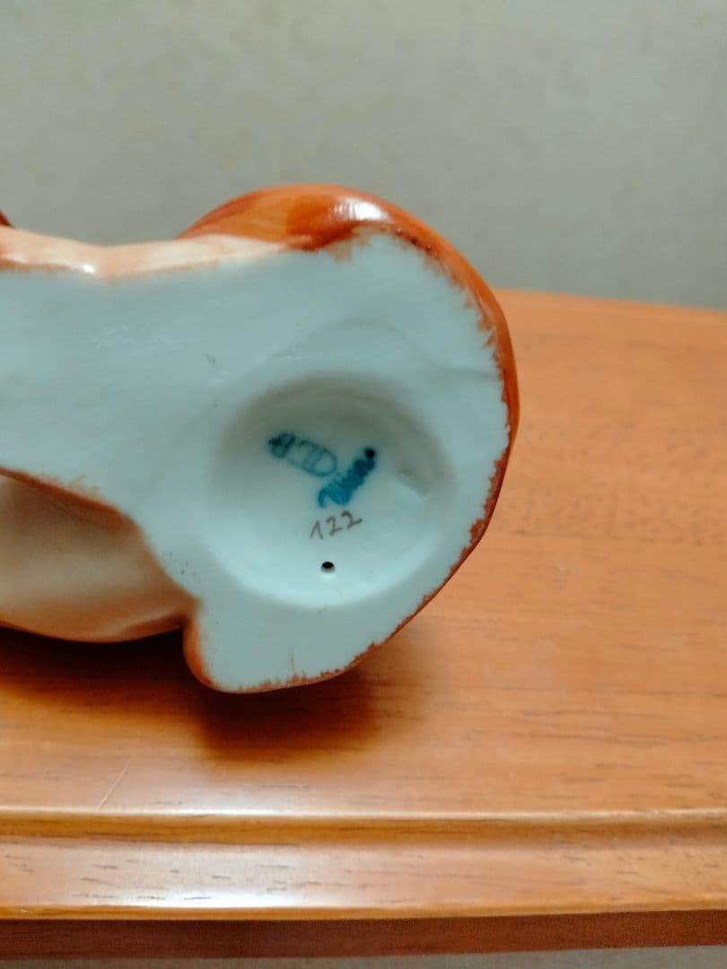 Good Condition Augarten Figurine Dachshund Lladro