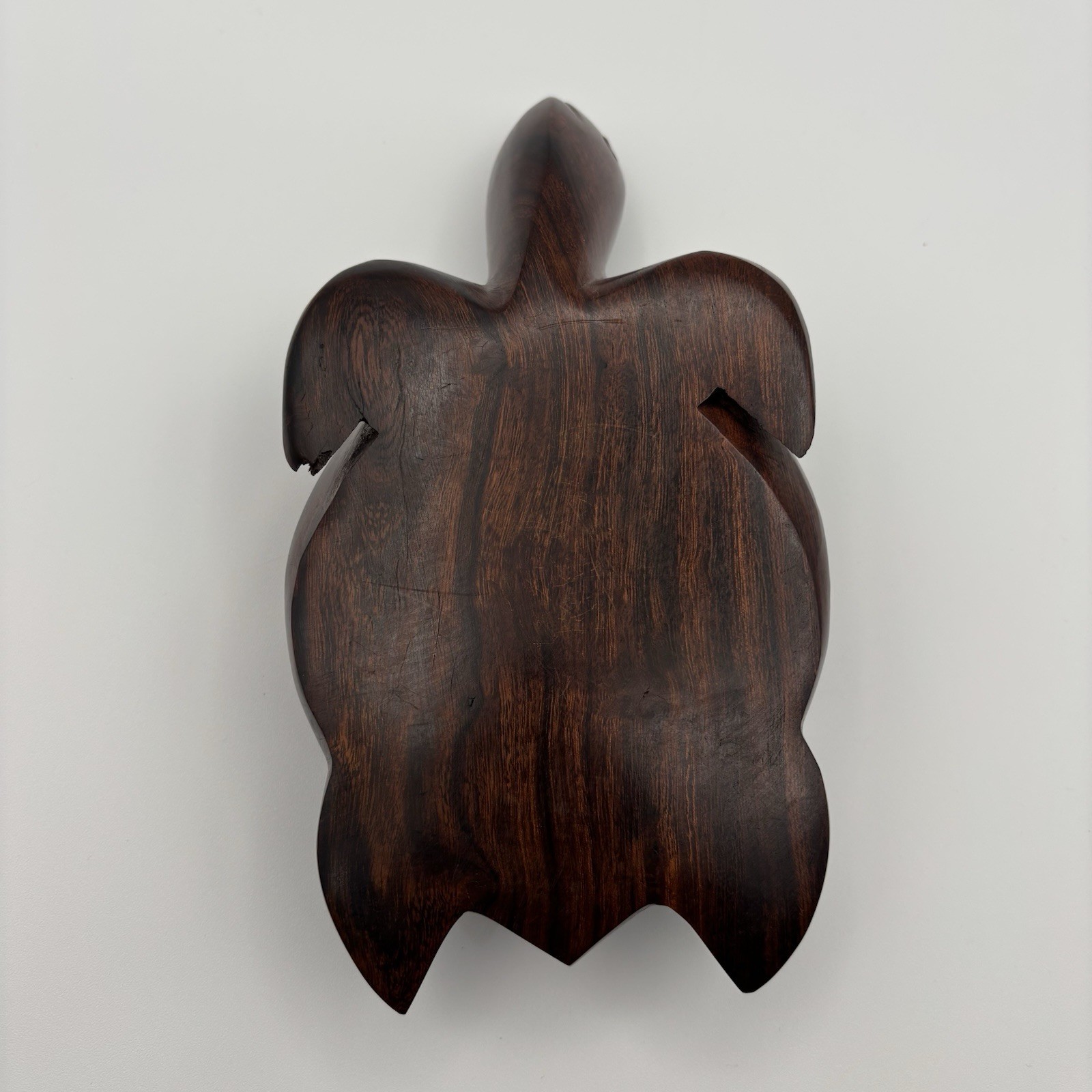 1.18 LB Carved Ironwood Sea Turtle 8″ x 4″ x 2.25″ Decor Sculpture Figure