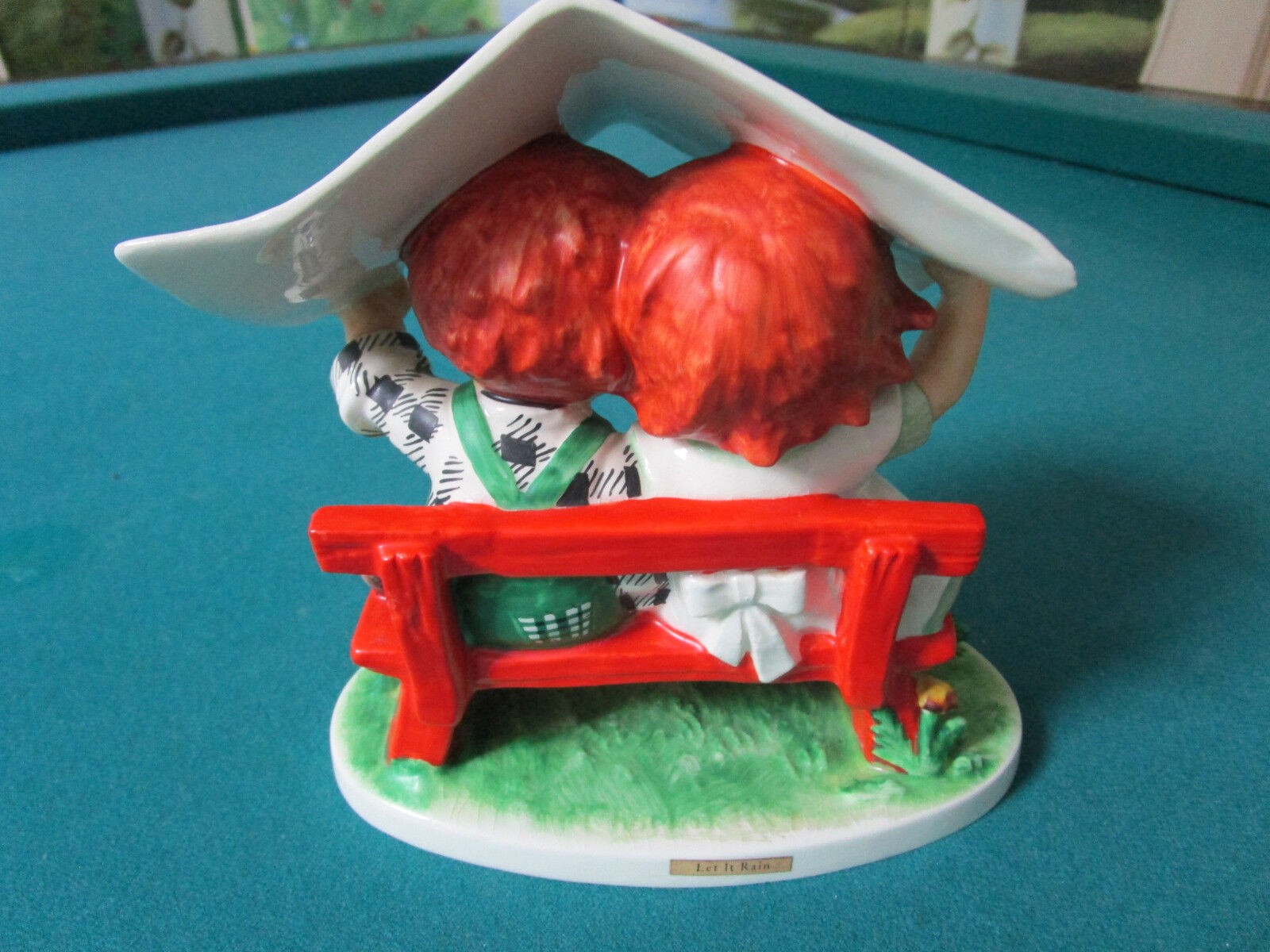 Red Heads Goebel “Let It Rain” 6 X 6″ [*A]