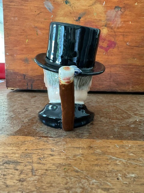 Vintage Winston Churchill Toby Mug “The Man of the Year”
