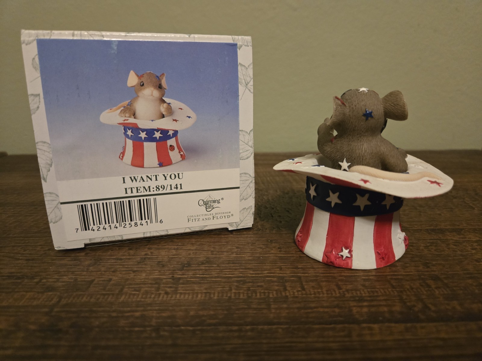 Charming Tails Mice Figurine I Want You Fitz And Floyd