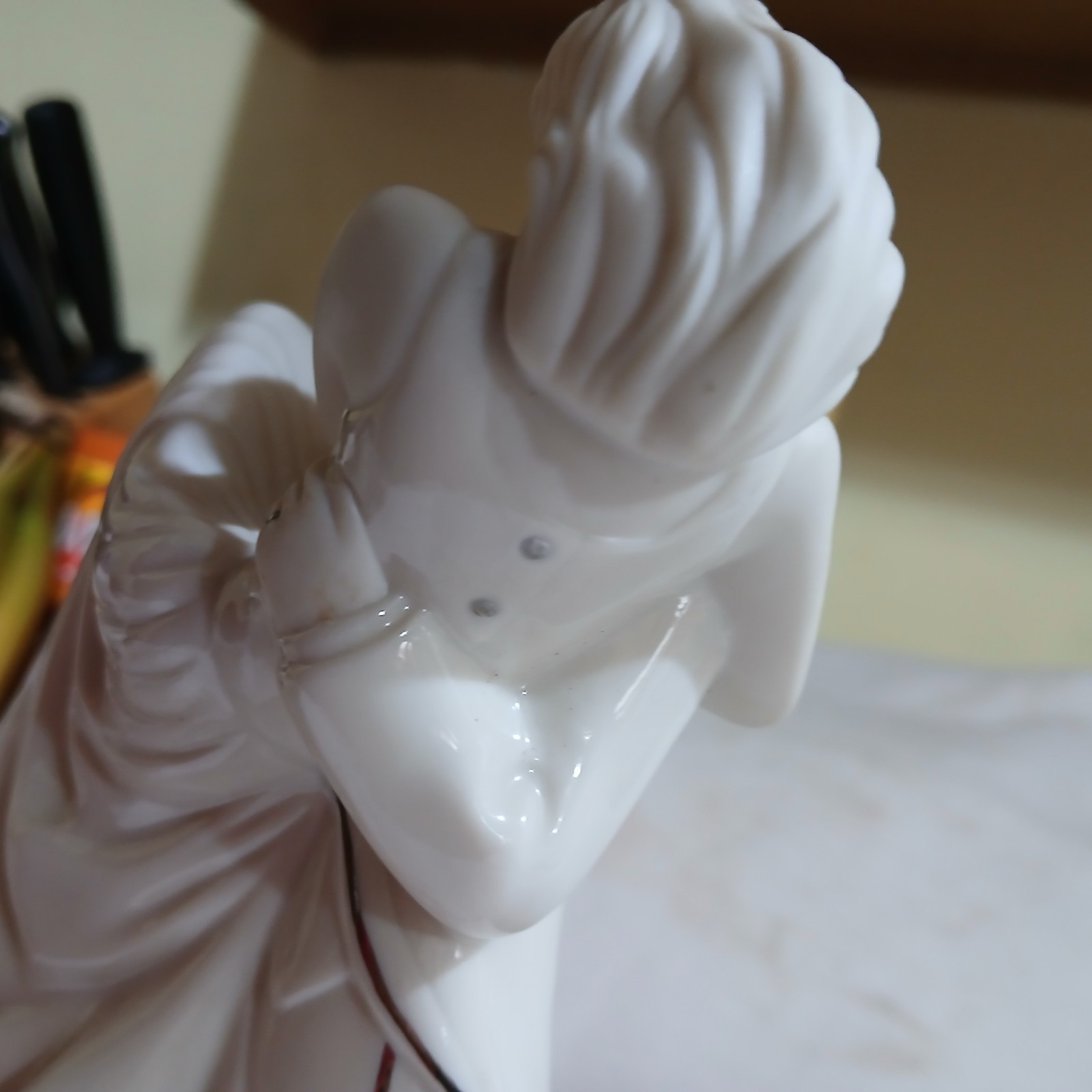 Lenox Wedding Cake Topper Promises “Swept Away” Bride Groom Porcelain