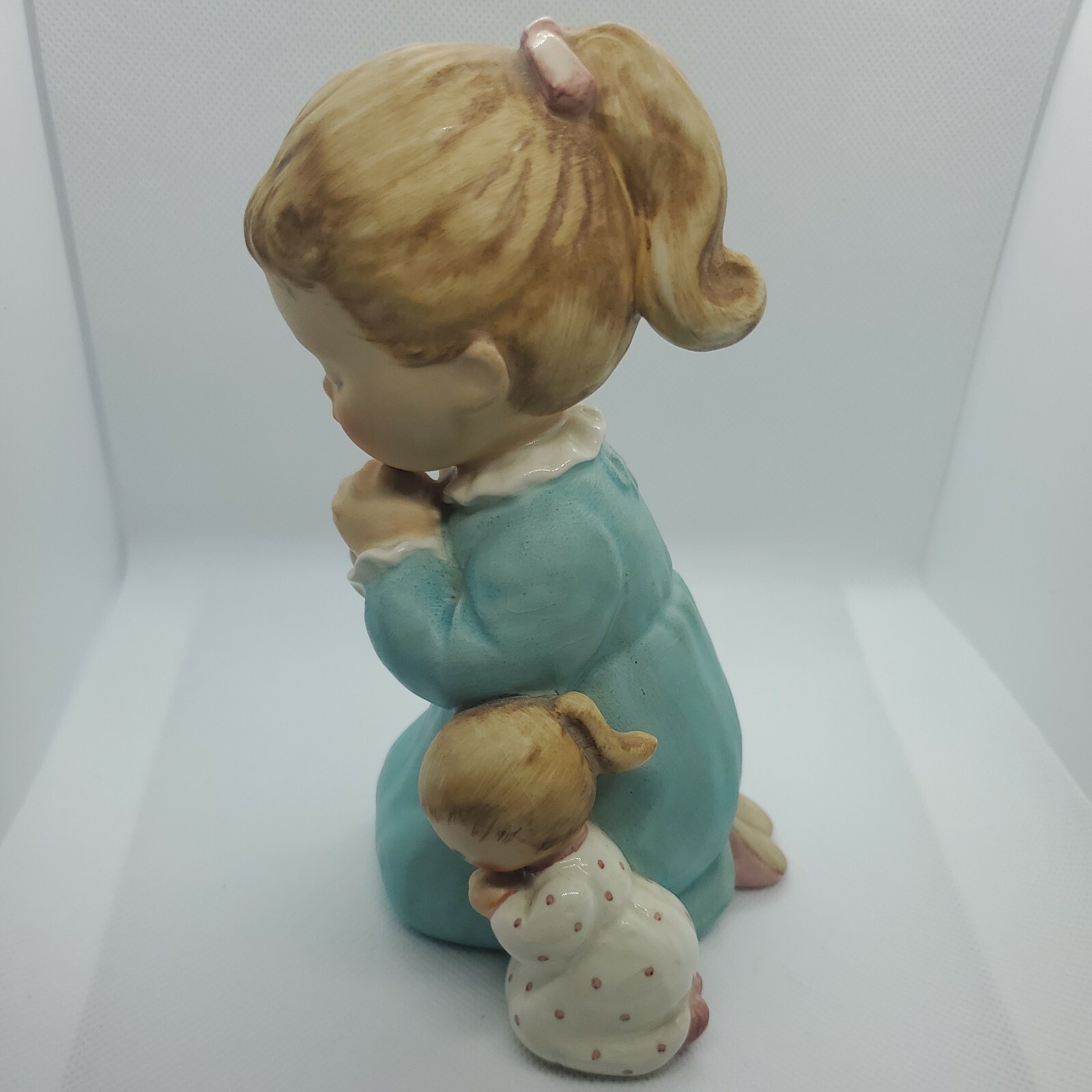 VTG Goebel Praying Boy Girls Figures A Childs Prayer & Bless Us All lot of 3