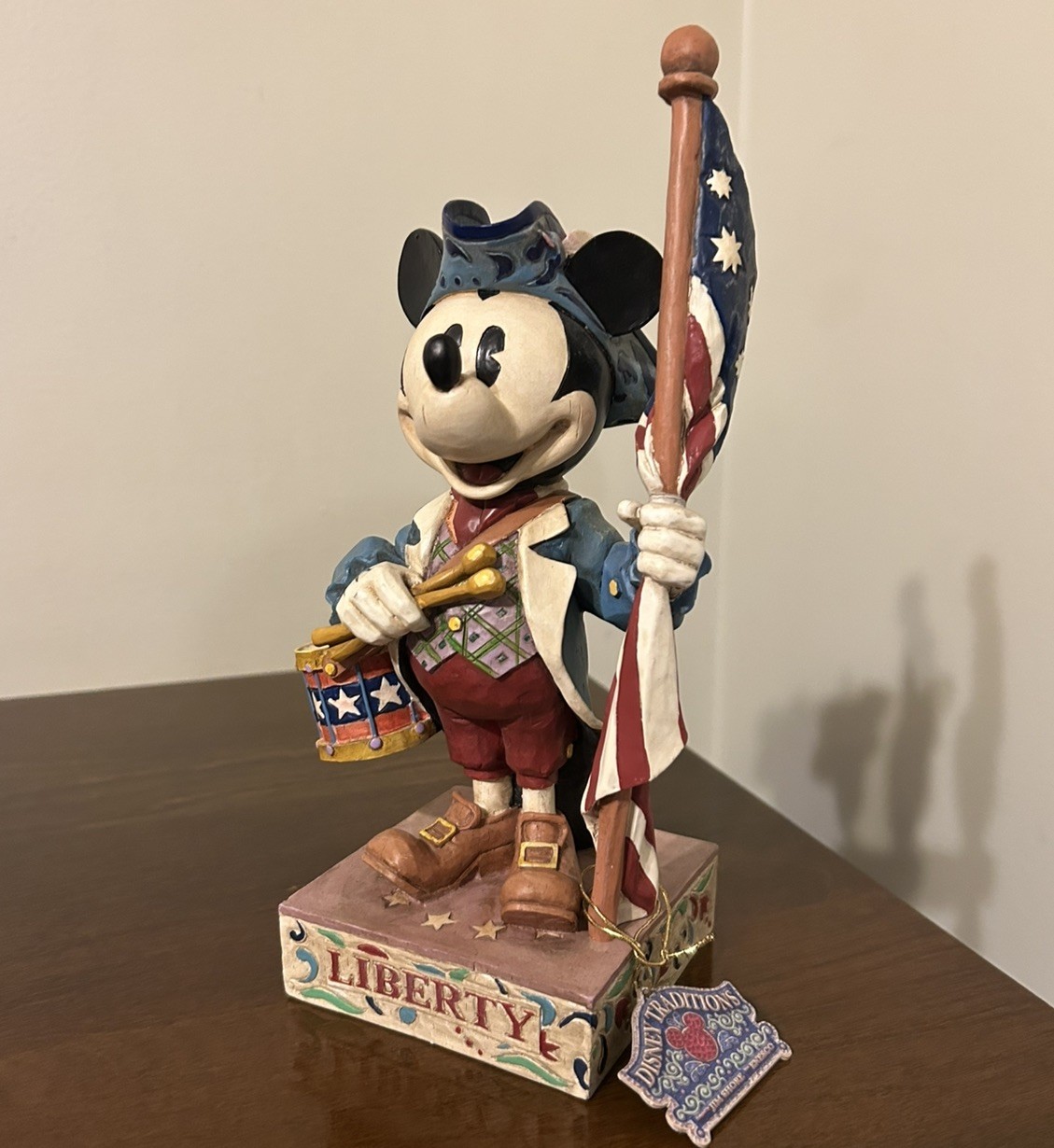 2005 Jim Shore Disney Mickey Mouse Liberty Ultimate Patriot July 4th Figurine