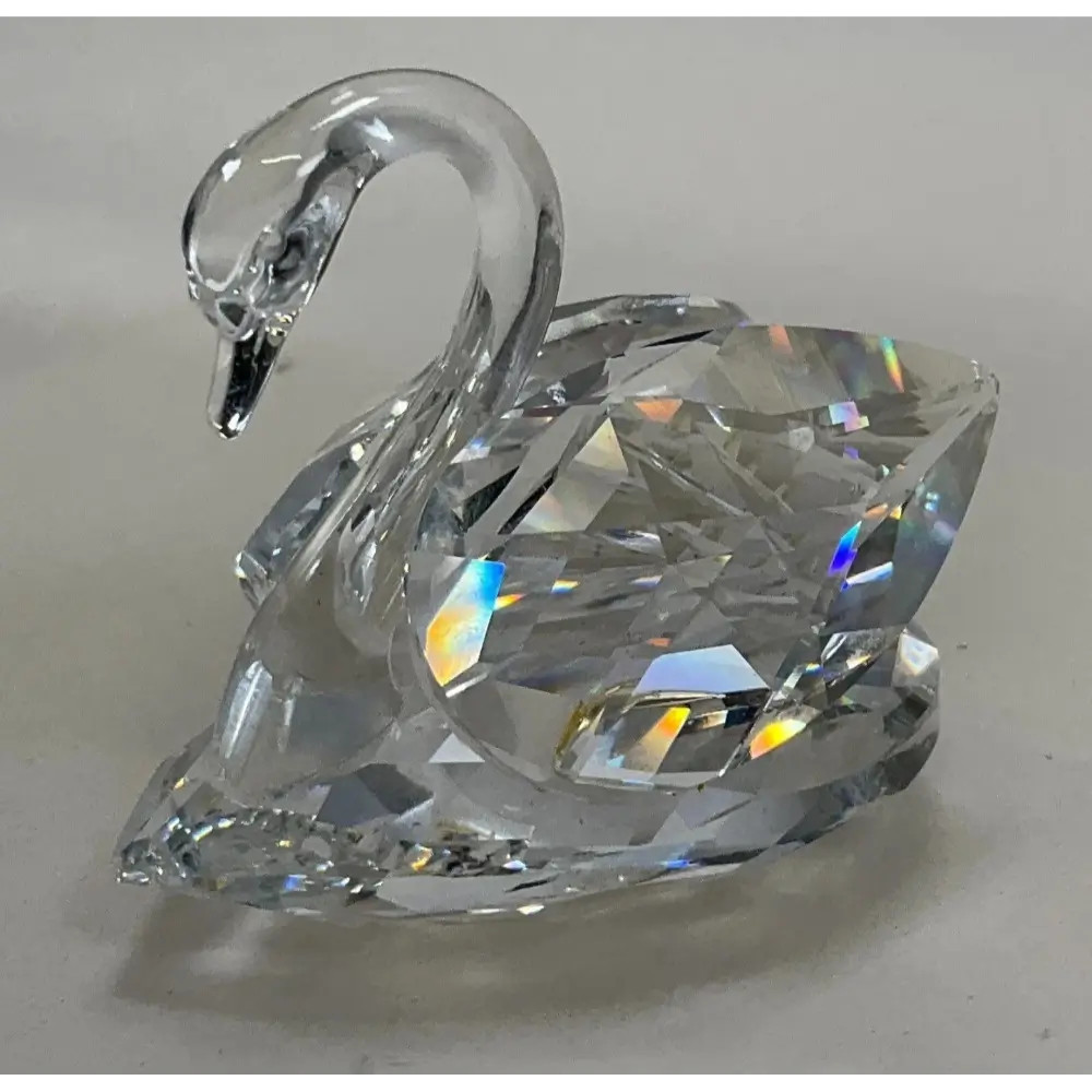 Swarovski Swan Beauties of the Lake Set – 4 Pcs (Large & Small, 3x4x6, 1.5×2 cm)