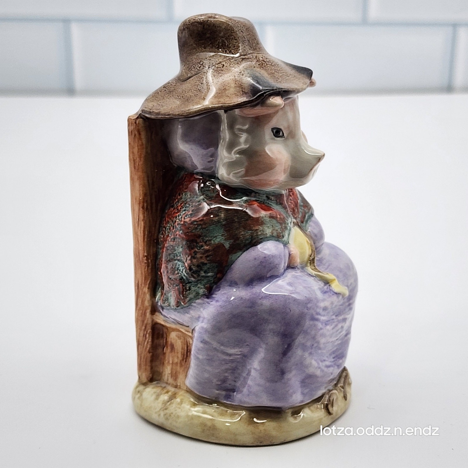 Royal Albert ‘And the Pig Had None’ Beatrix Potter Figurine 1992 Made in England