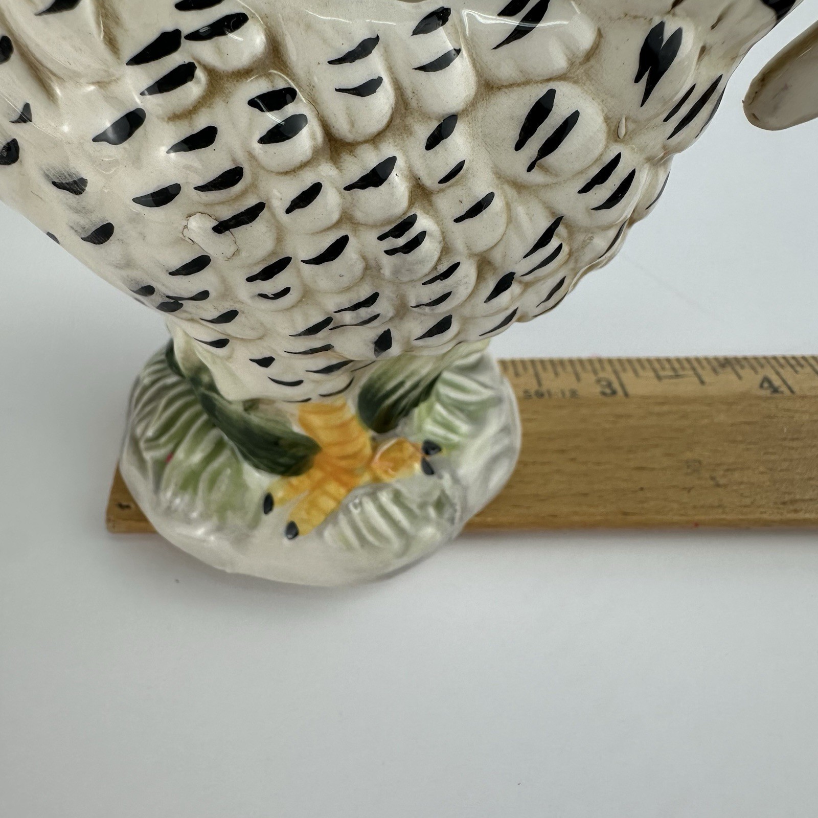 Vintage J. Willfred Handpainted Rooster Candle Holders Ceramic Sadek Import 4.5”