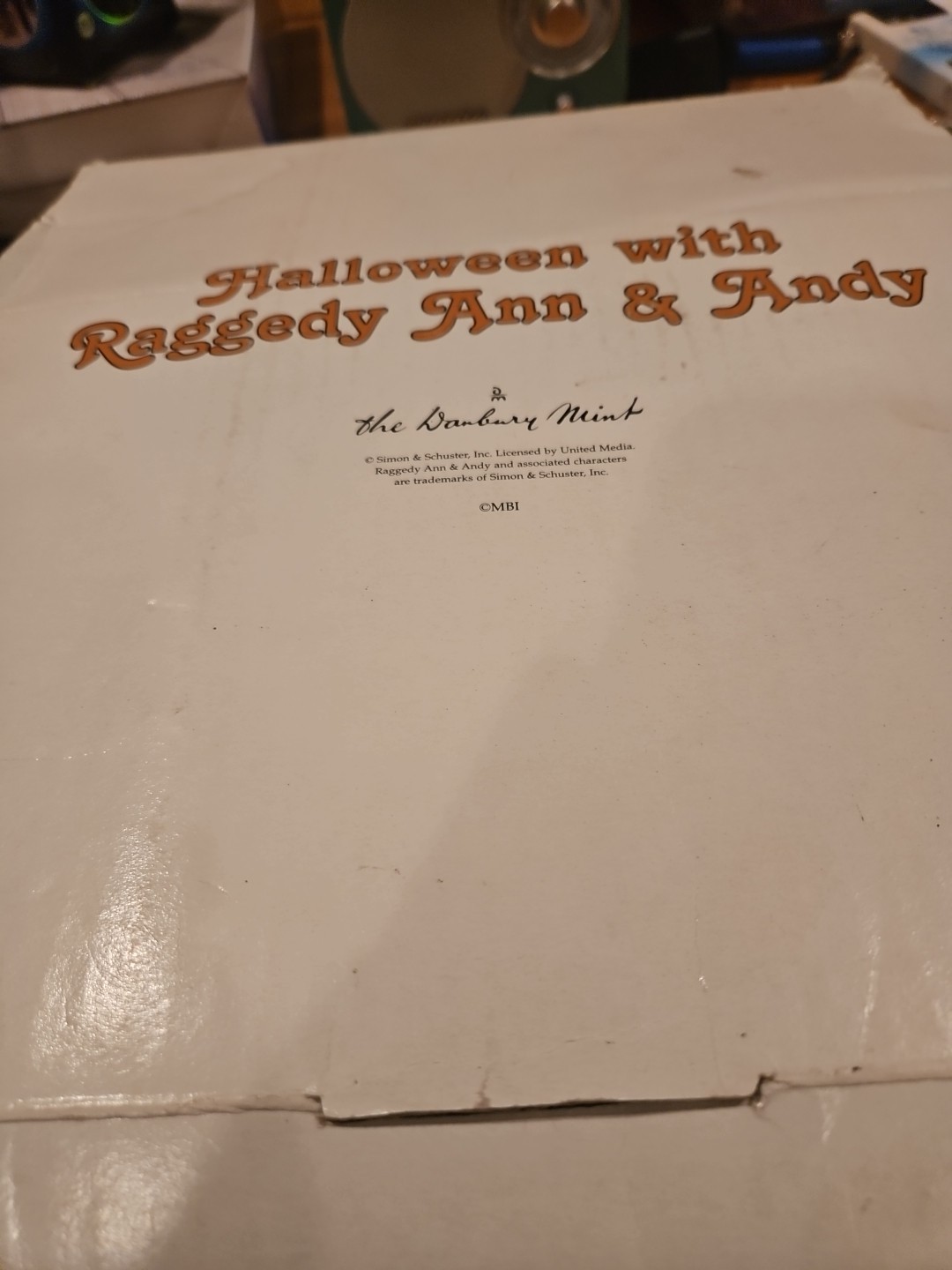 Danbury Mint Halloween With Raggedy Ann And Andy