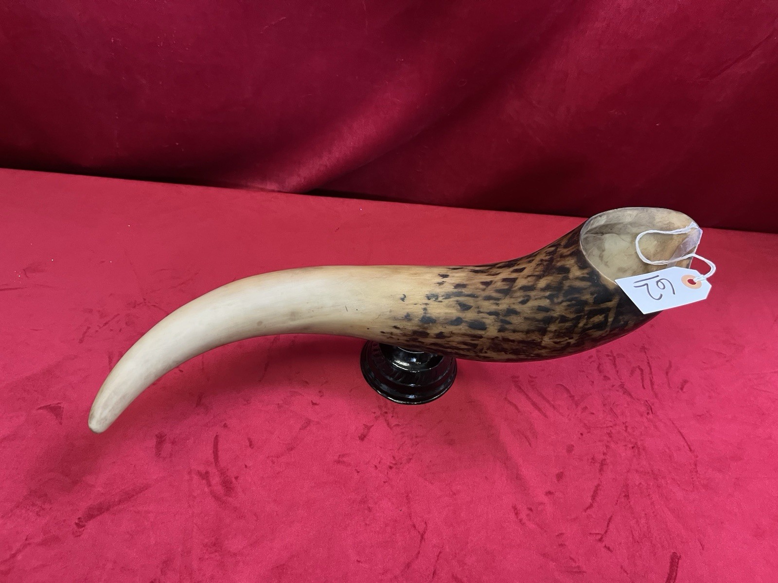 Resin Buffalo, Cow, Rhino, Ram Horn Tabletop Western Decor Authentic Looking.