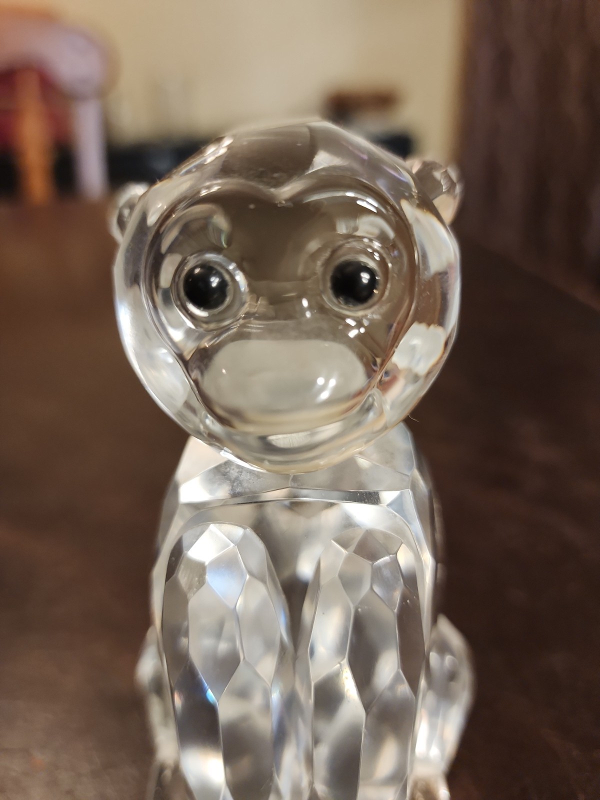 Shannon Designs Irish Crystal Monkey Sitting Godinger 5″ x 5.5″