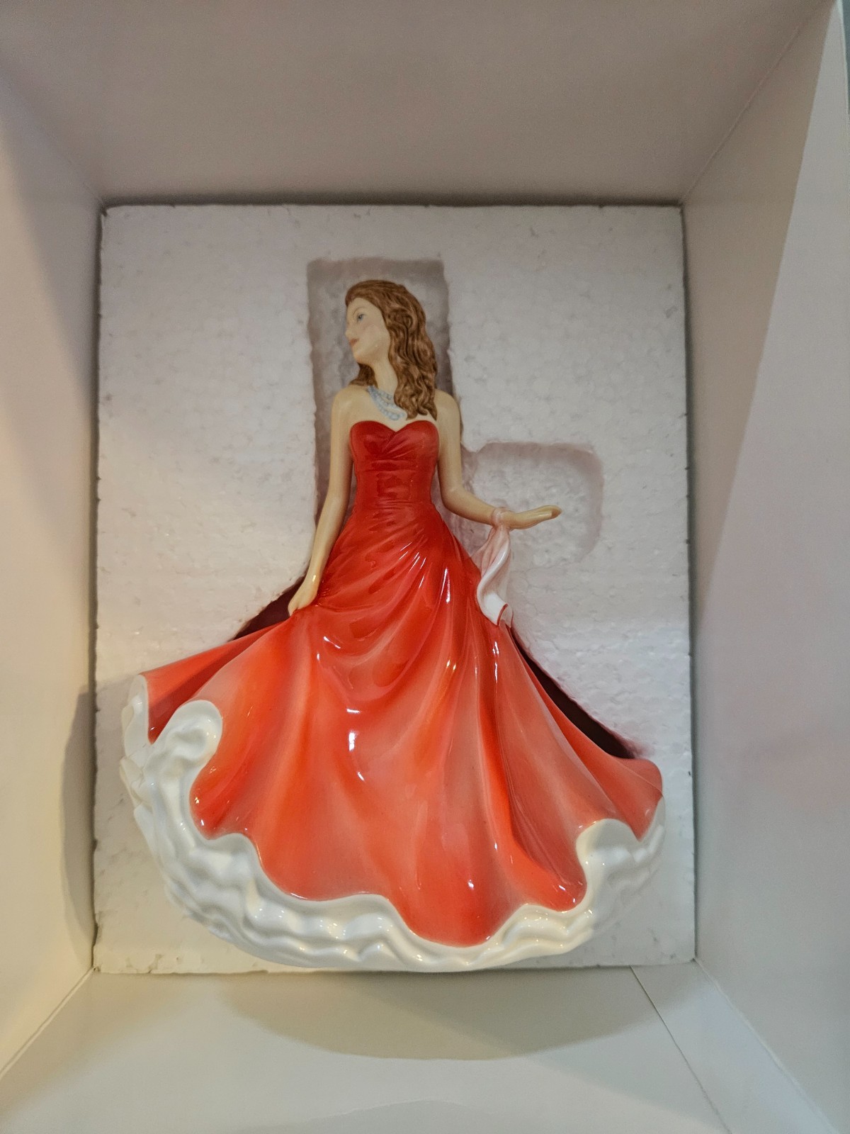 SCARCE Royal Doulton Pretty Ladies Sharon Figurine 2013 HN5624 BOX EXCELLENT!