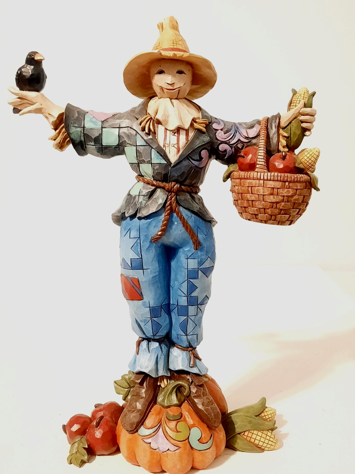 Jim Shore 2013 Harvest Scarecrow “WELCOME HARVEST FRIENDS” #4034442
