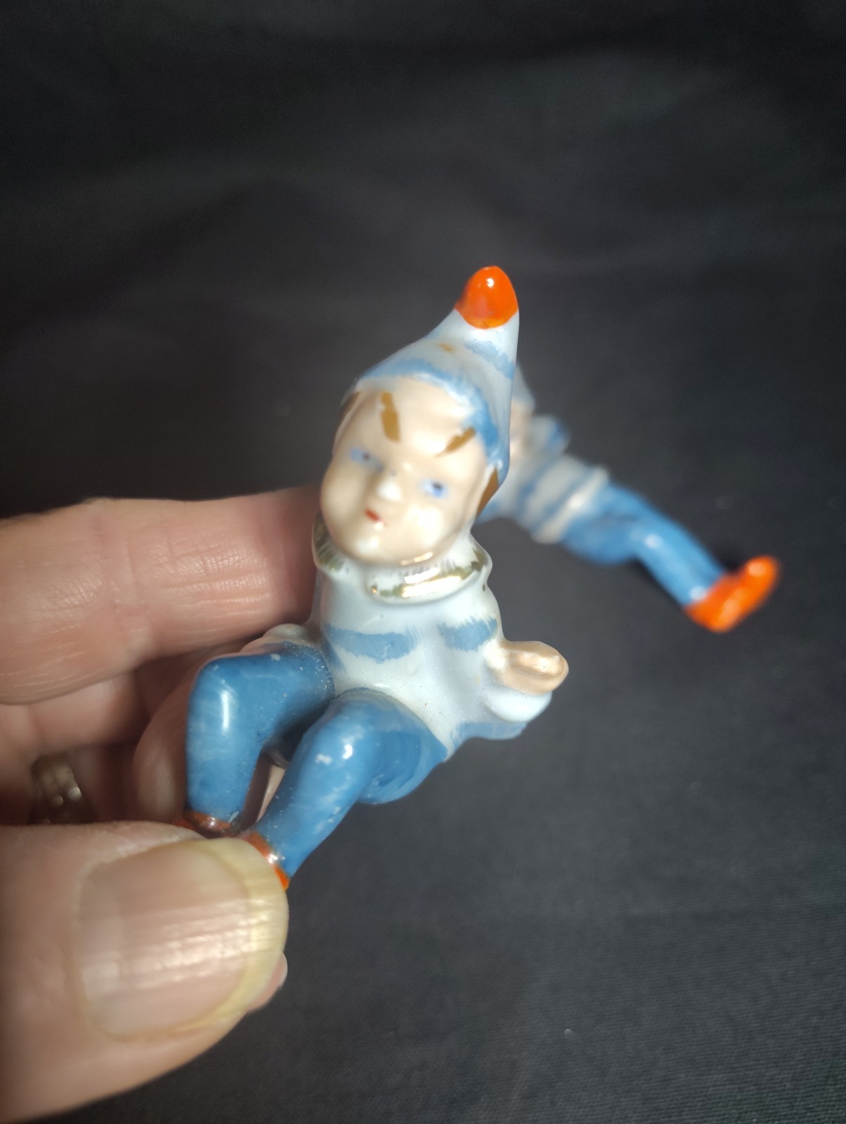 Lot of 2 VTG Pixie Elfs Made In Japan 1950s Very Rare & Great Facial Attitude