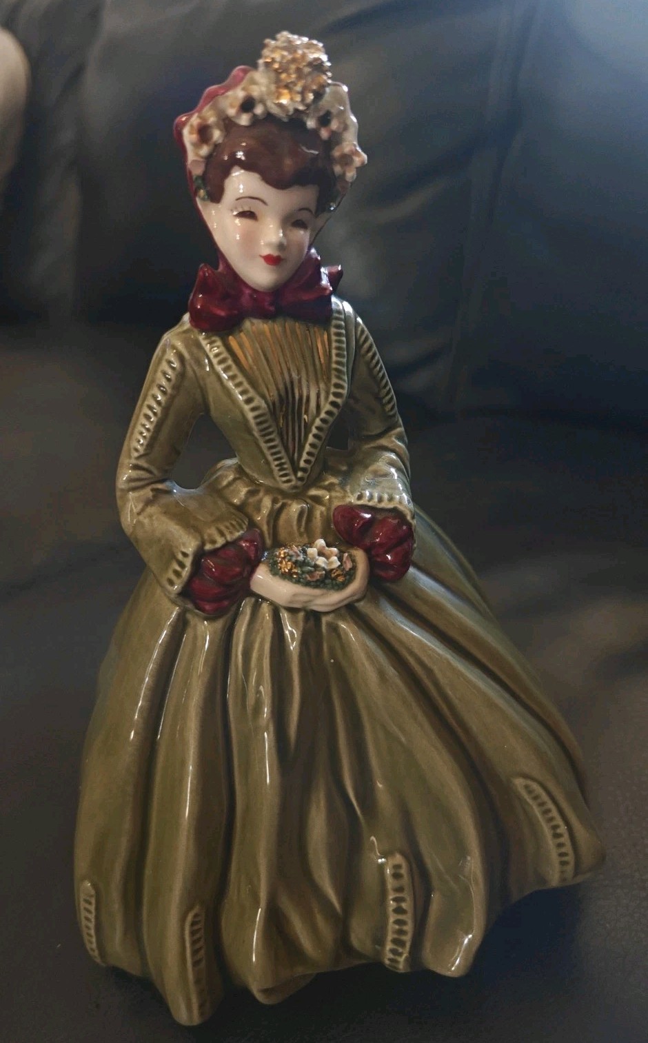 Vintage 1950’s Florence Ceramics SUE ELLEN Gone With The Wind Figurine 8 1/2”