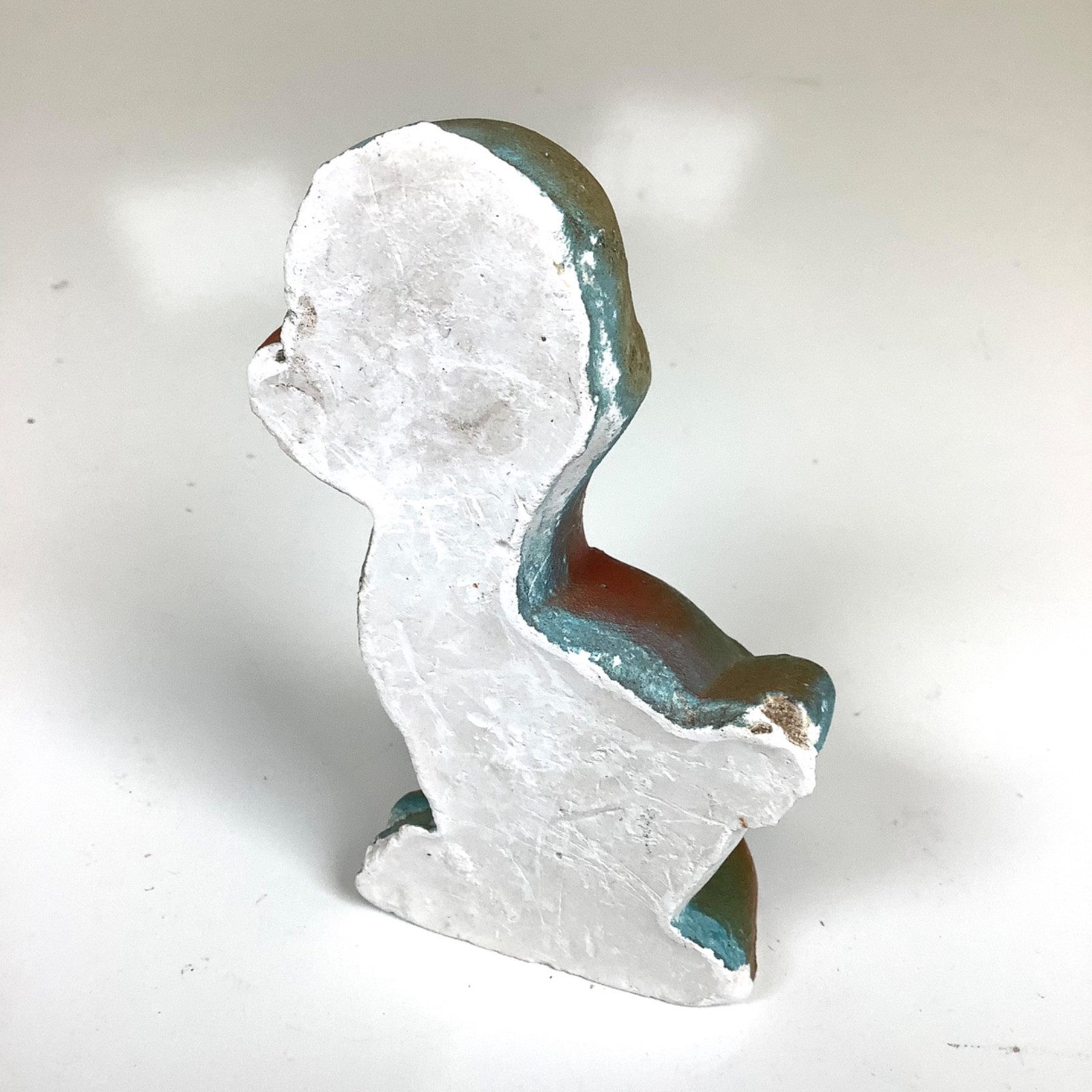 Rosemead Statuary Co Duck Figure 4.25”H Freestanding Chalkware MCM Mid Century