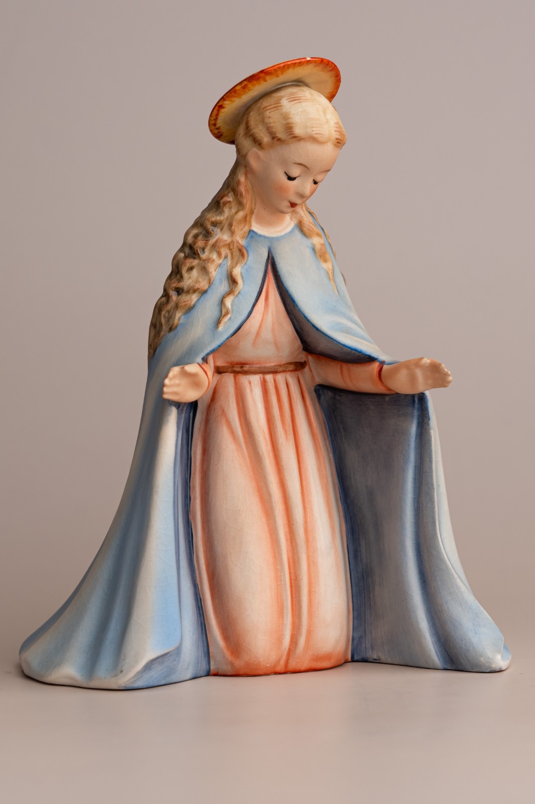 Vintage Hummel ‘Virgin Mary’ Nativity #214A 1951 W. Germany Porcelain Figurine