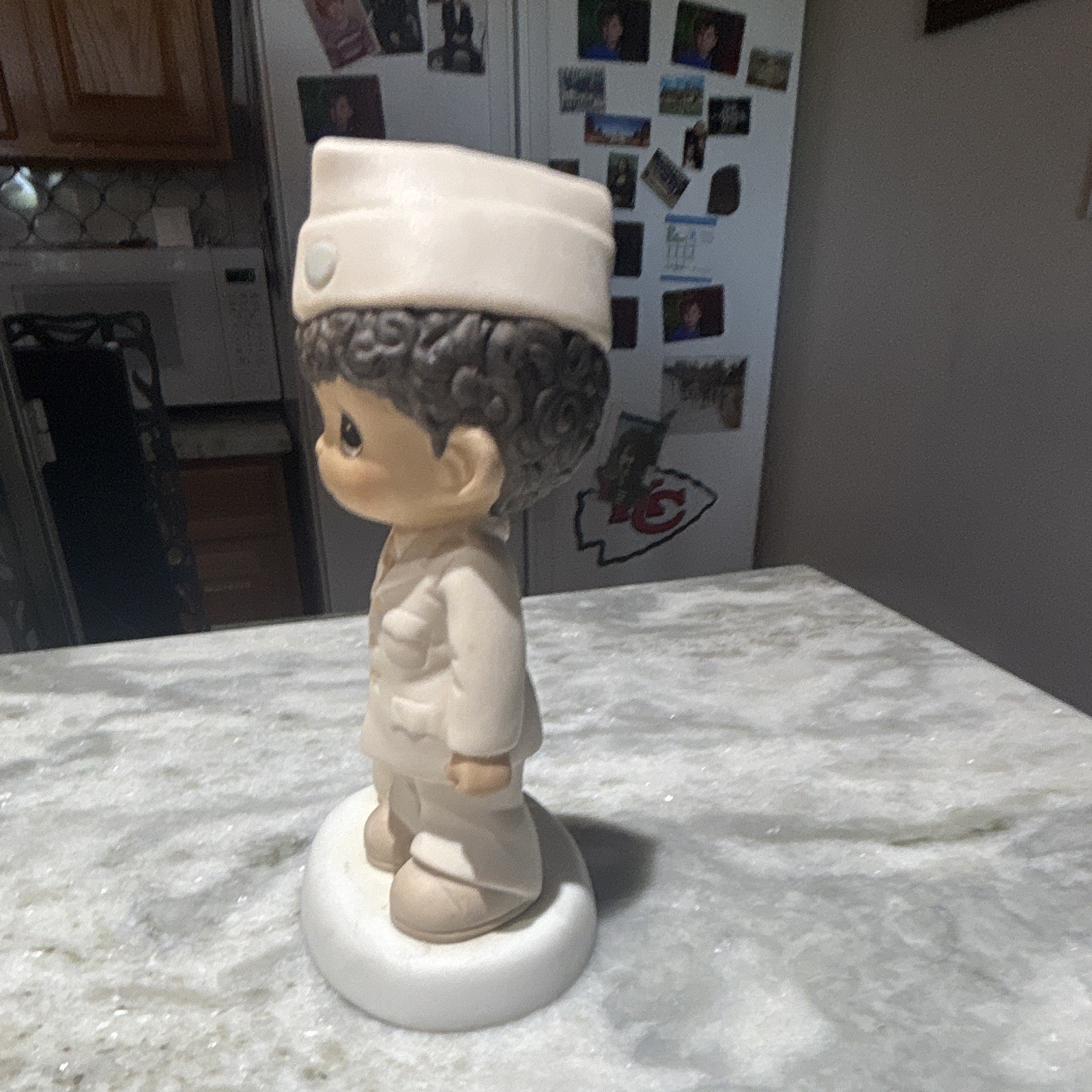Precious Moments 1991 Bless Those Who Serve their Country porselen doll #527297