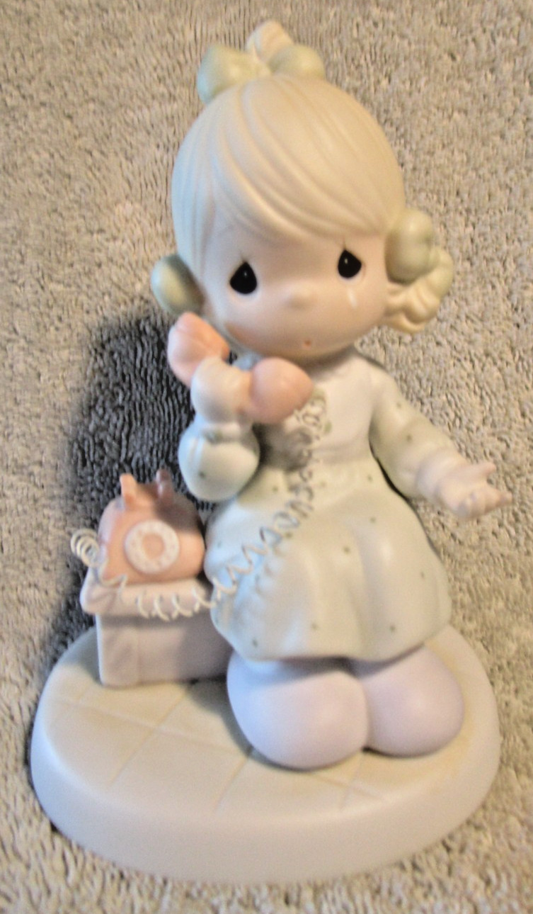 1989 Precious Moments “Tell It To Jesus” #521477 EUC Free Shipping
