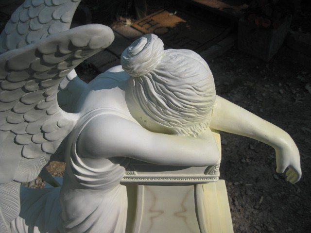 Absolutely Beautiful Resin Reproduction of the Sculpture “The Angel of Grief”