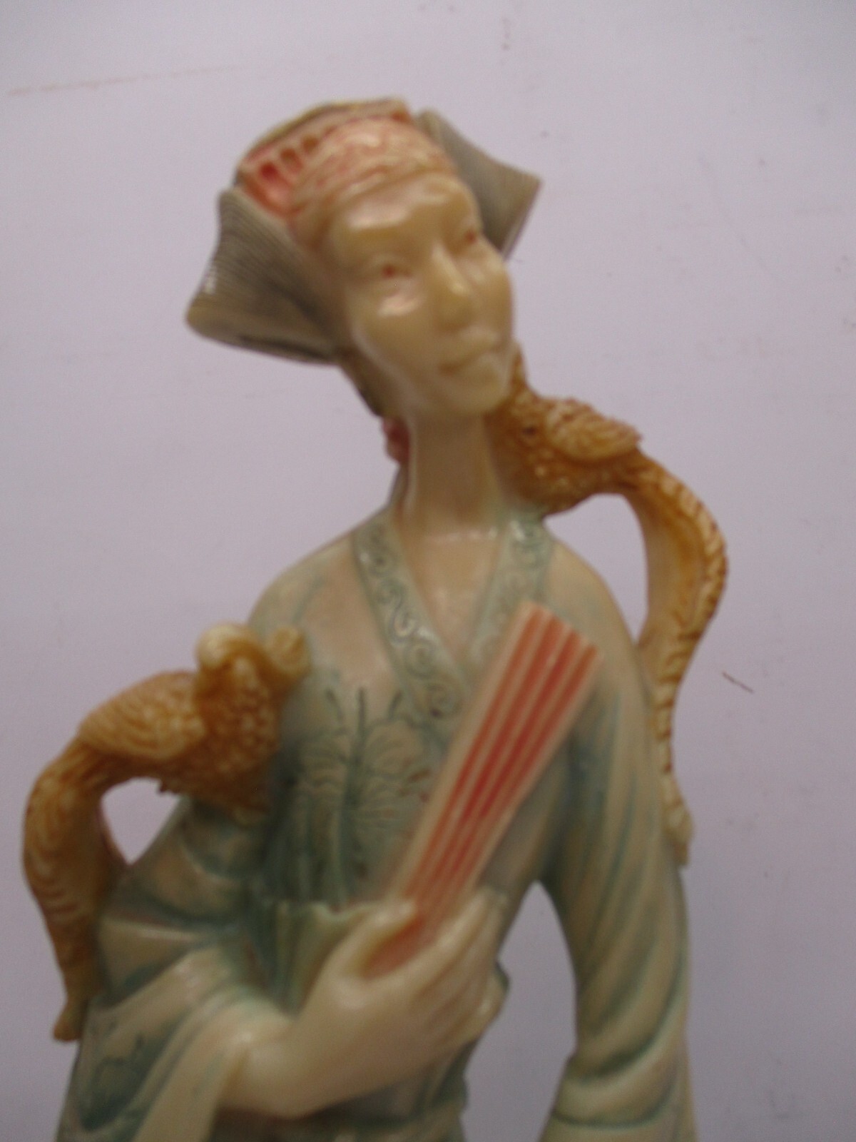Vintage Norleans Oriental/Asian Woman Figurine/Statue 19″ Tall Made In Italy