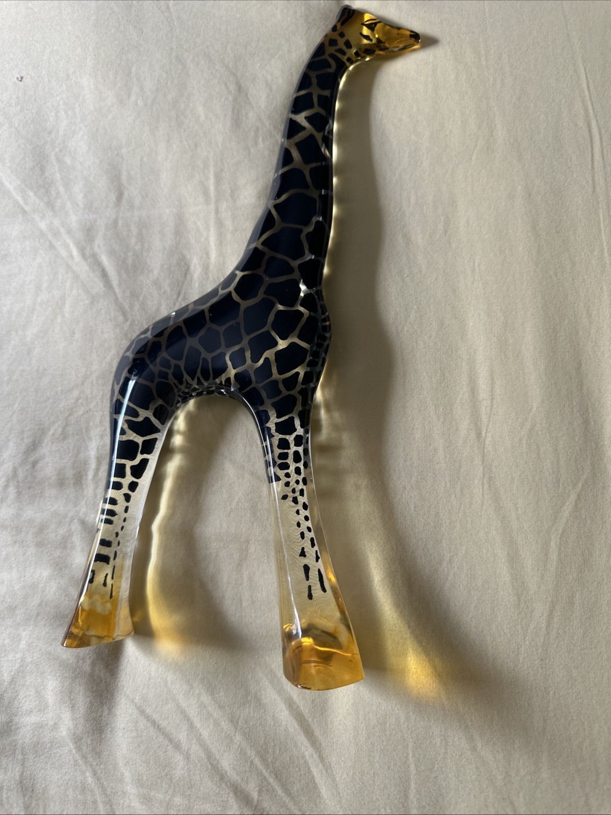 Abraham Palatnik Lucite Giraffe 12” Made in Brazil