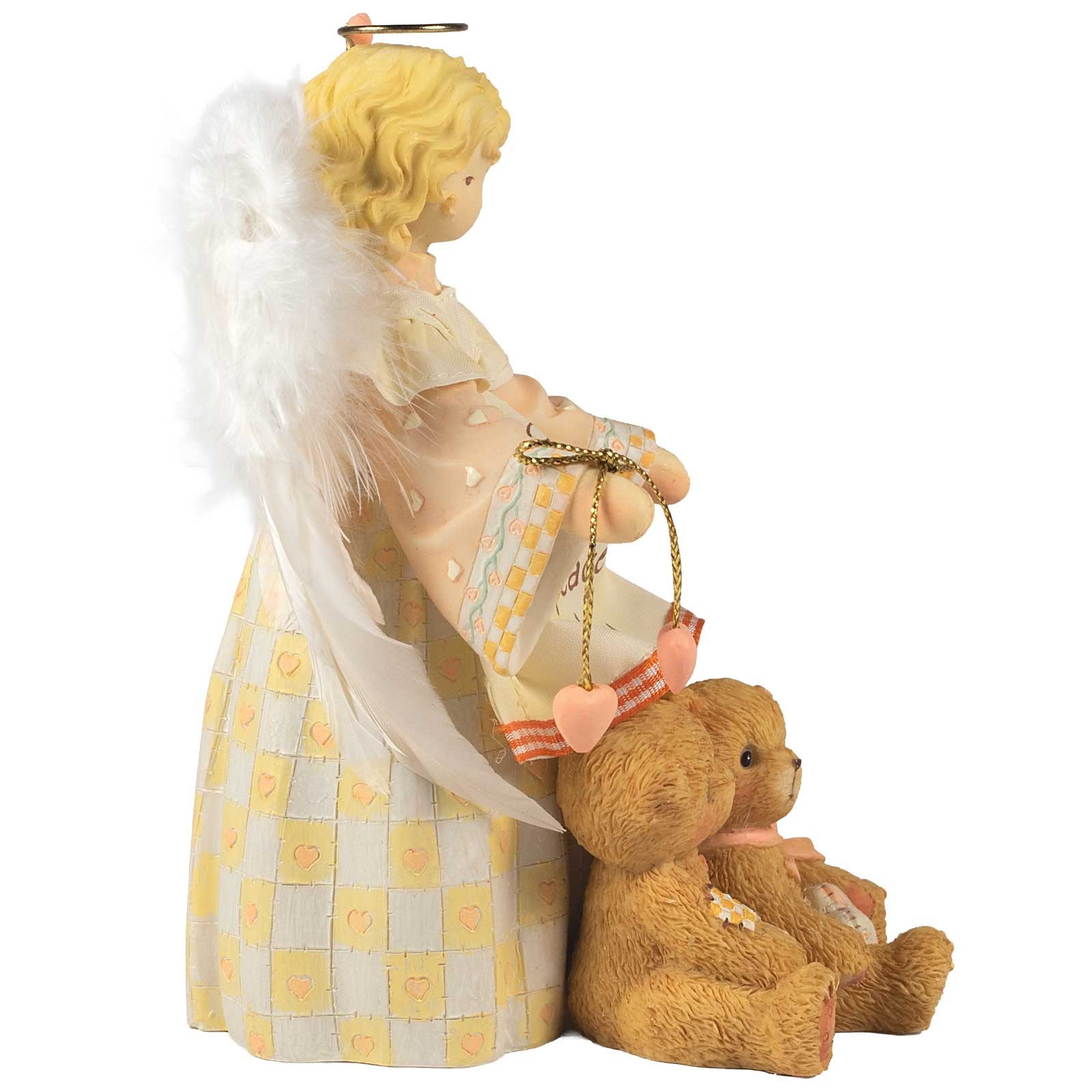 Cherished Teddies Love Hope Peace Joy Angel with Bears Figurine 0000976 2004 New