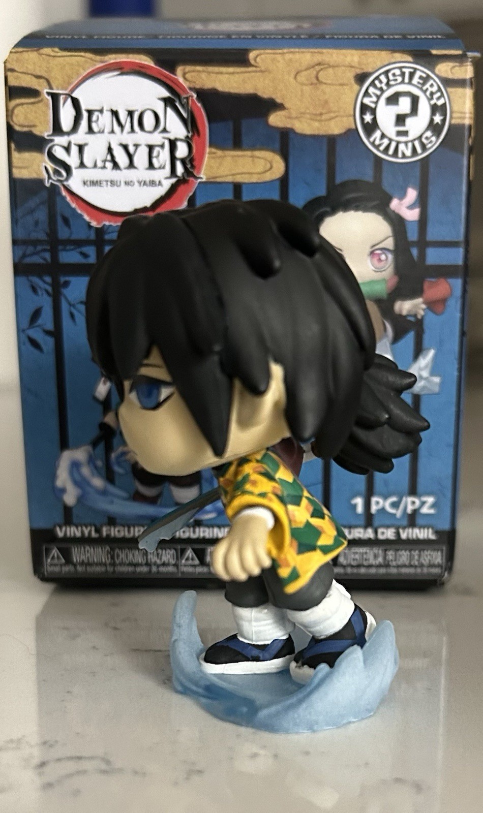 Demon Slayer Funko Mystery Minis Vinyl Figures Giyu Tomioka 1/24